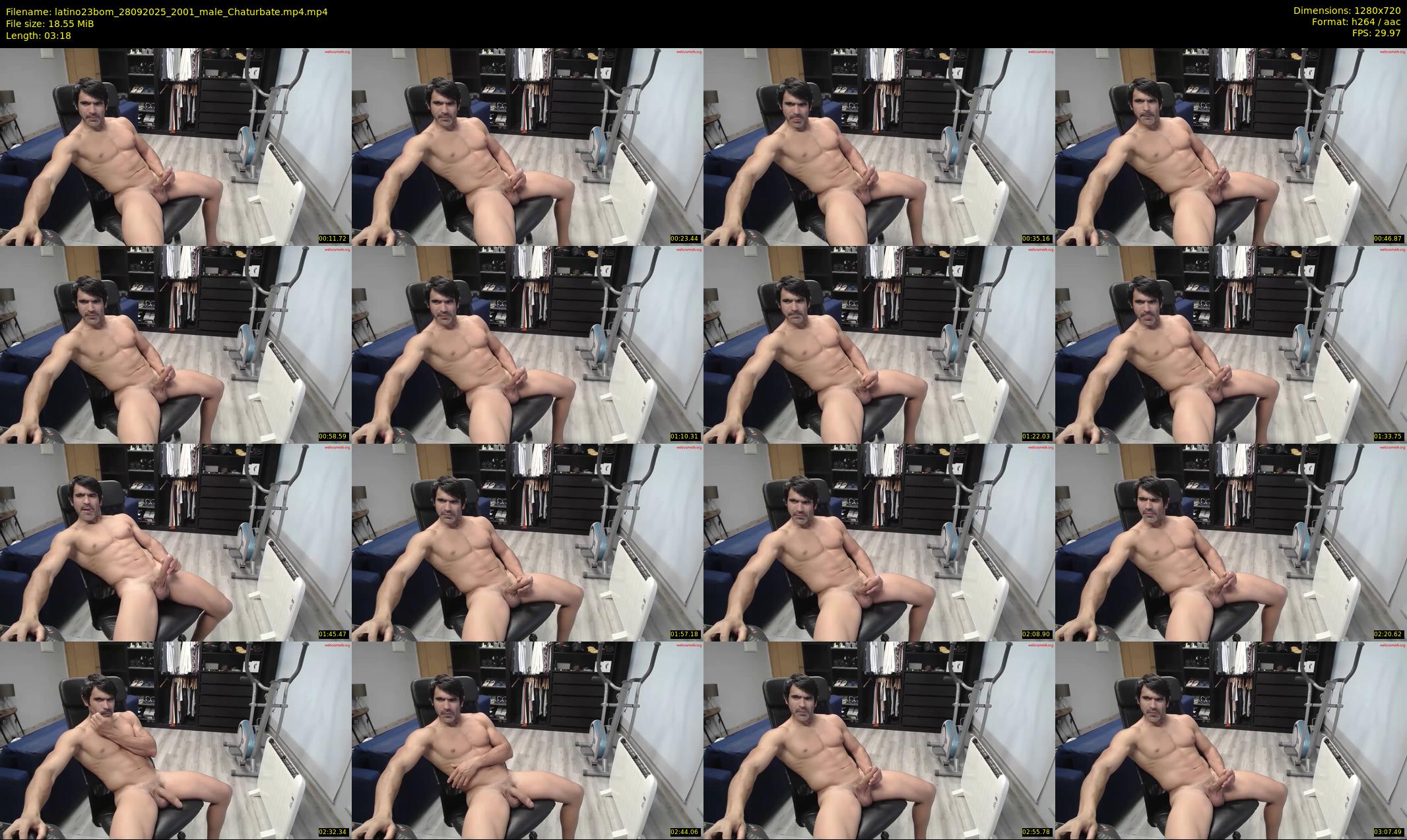 latino23bom — 4 minute Chaturbate male cam show recording, 720p, Sep 28, 2025
