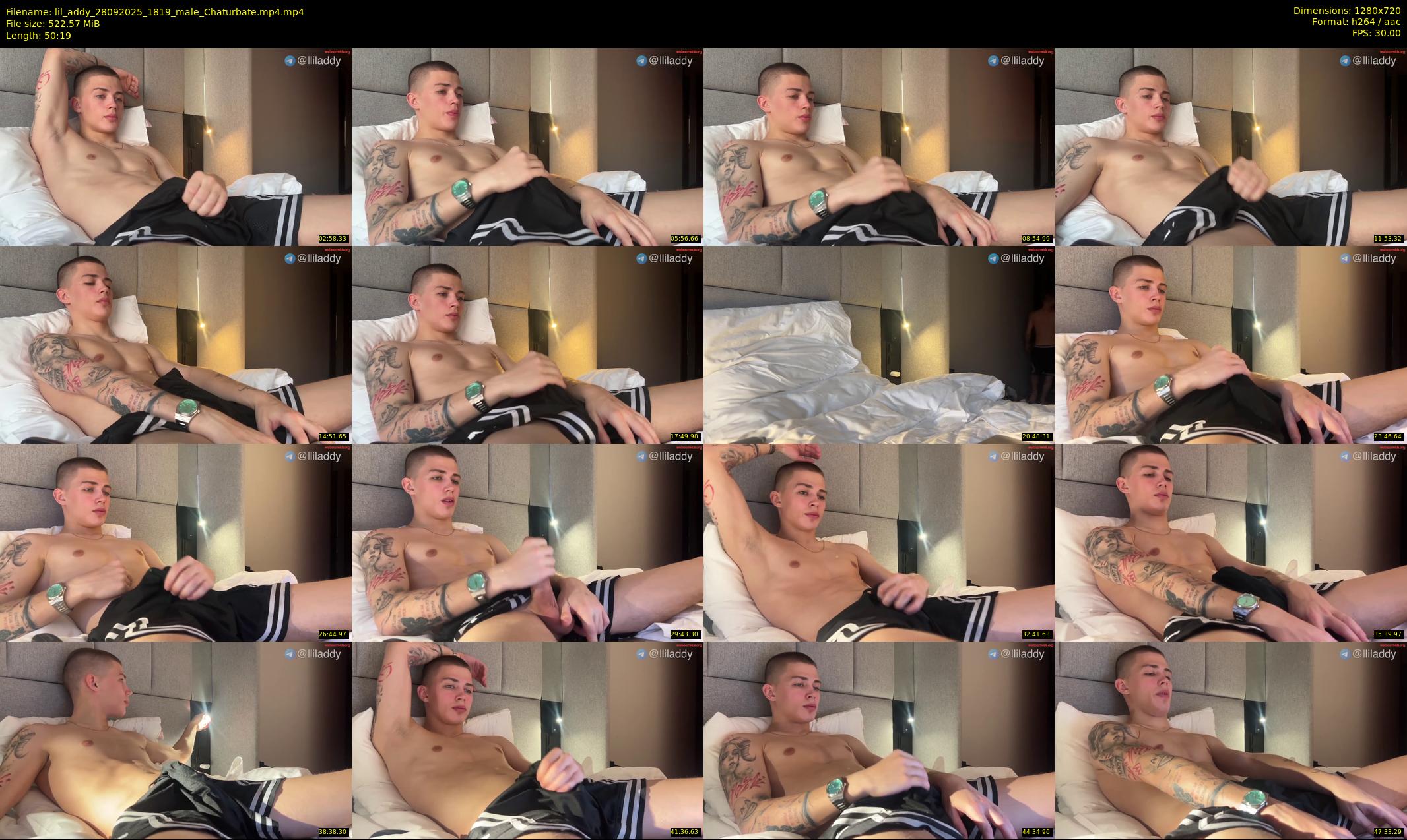 lil_addy — 51 minute Chaturbate male cam show recording, 720p, Sep 28, 2025