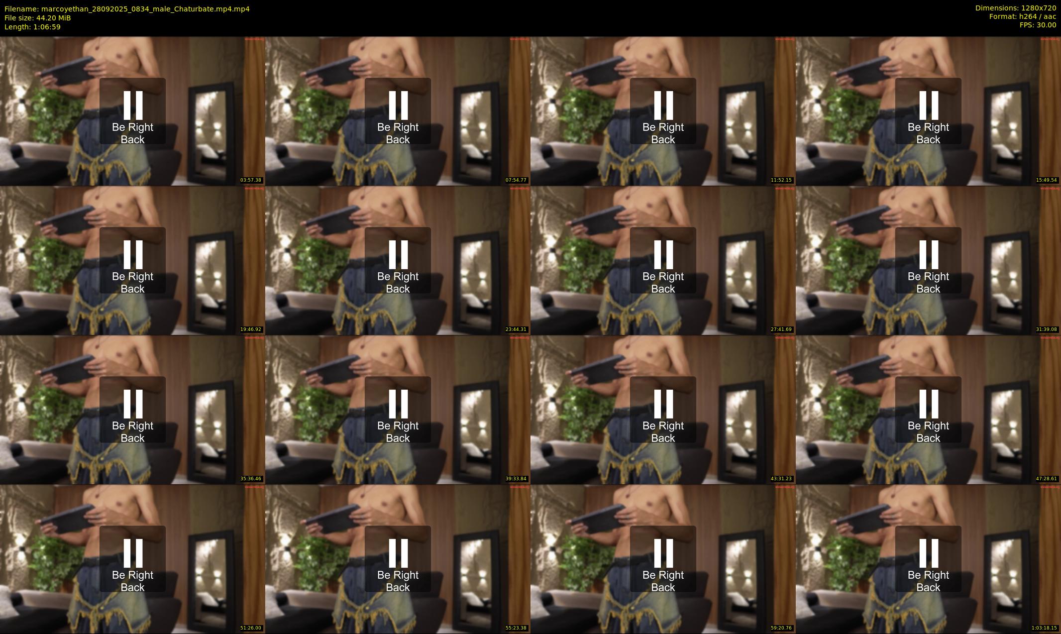 marcoyethan — 67 minute Chaturbate male cam show recording, 720p, Sep 28, 2025