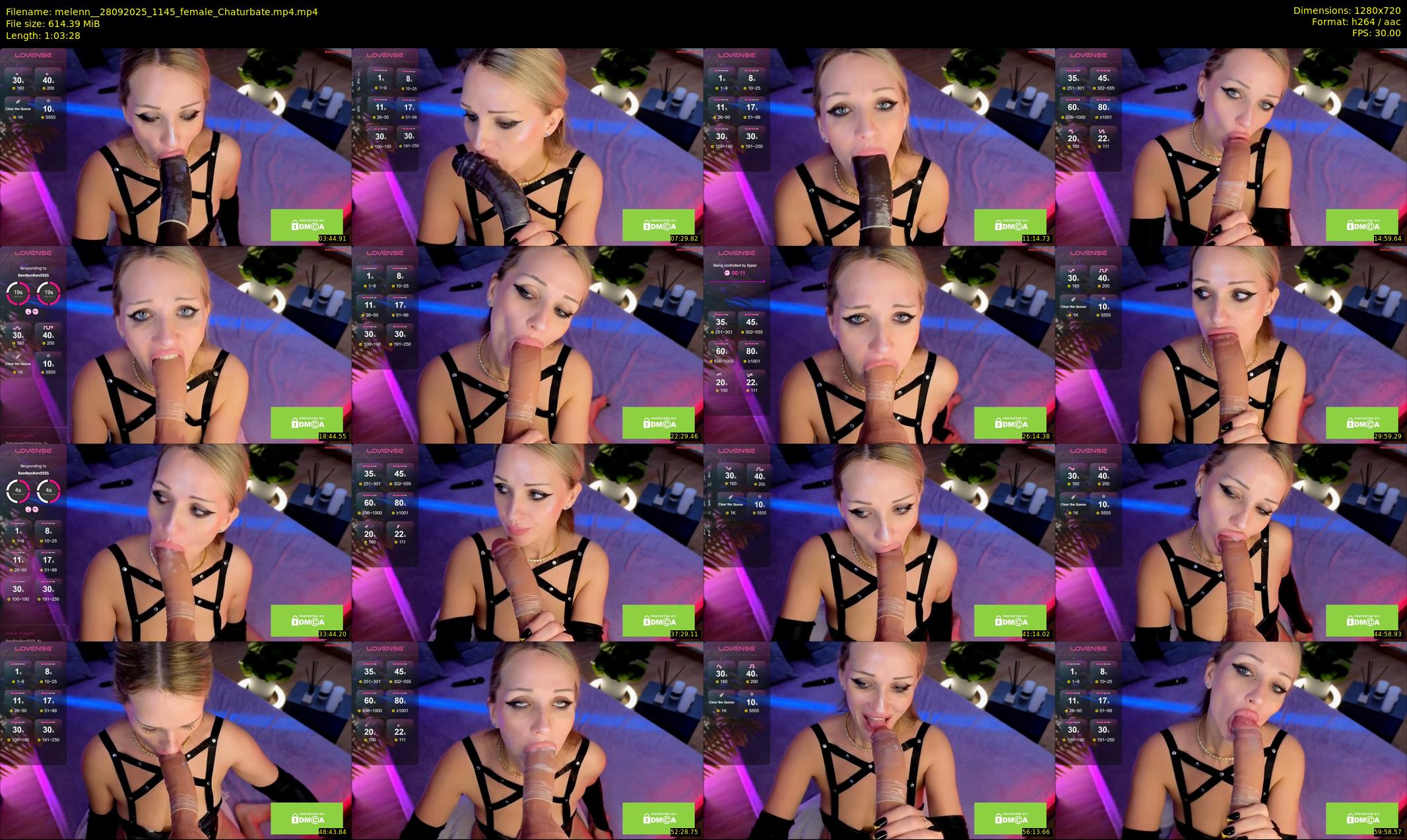 melenn_ — 64 minute Chaturbate female cam show recording, 720p, Sep 28, 2025