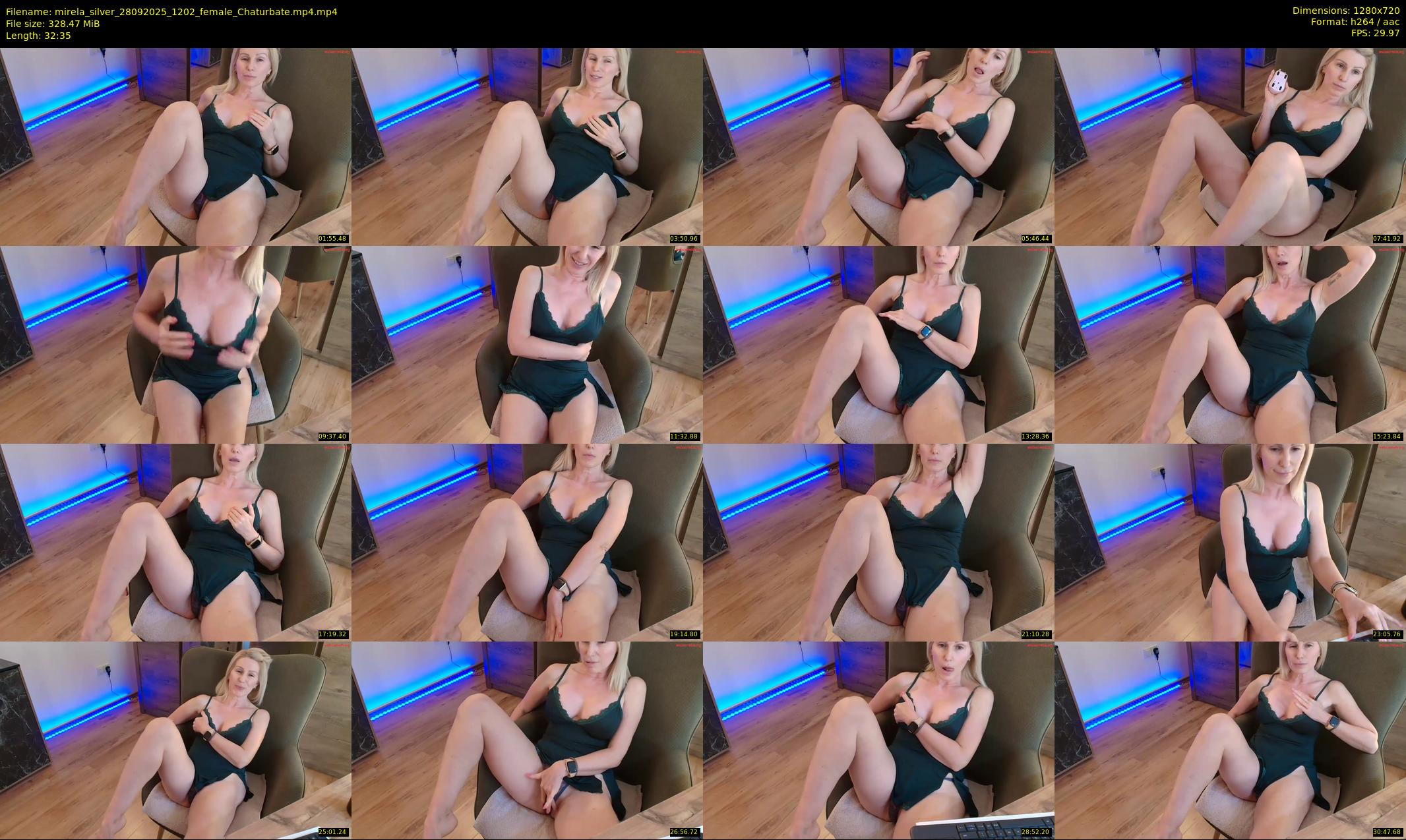 mirela_silver — 33 minute Chaturbate female cam show recording, 720p, Sep 28, 2025
