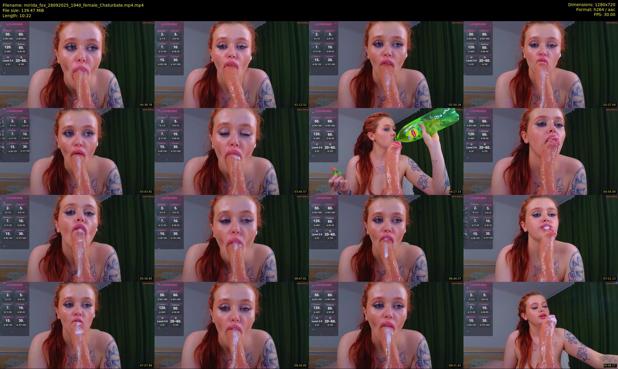 mirida_fox — 11 minute Chaturbate female cam show recording, 720p, Sep 28, 2025