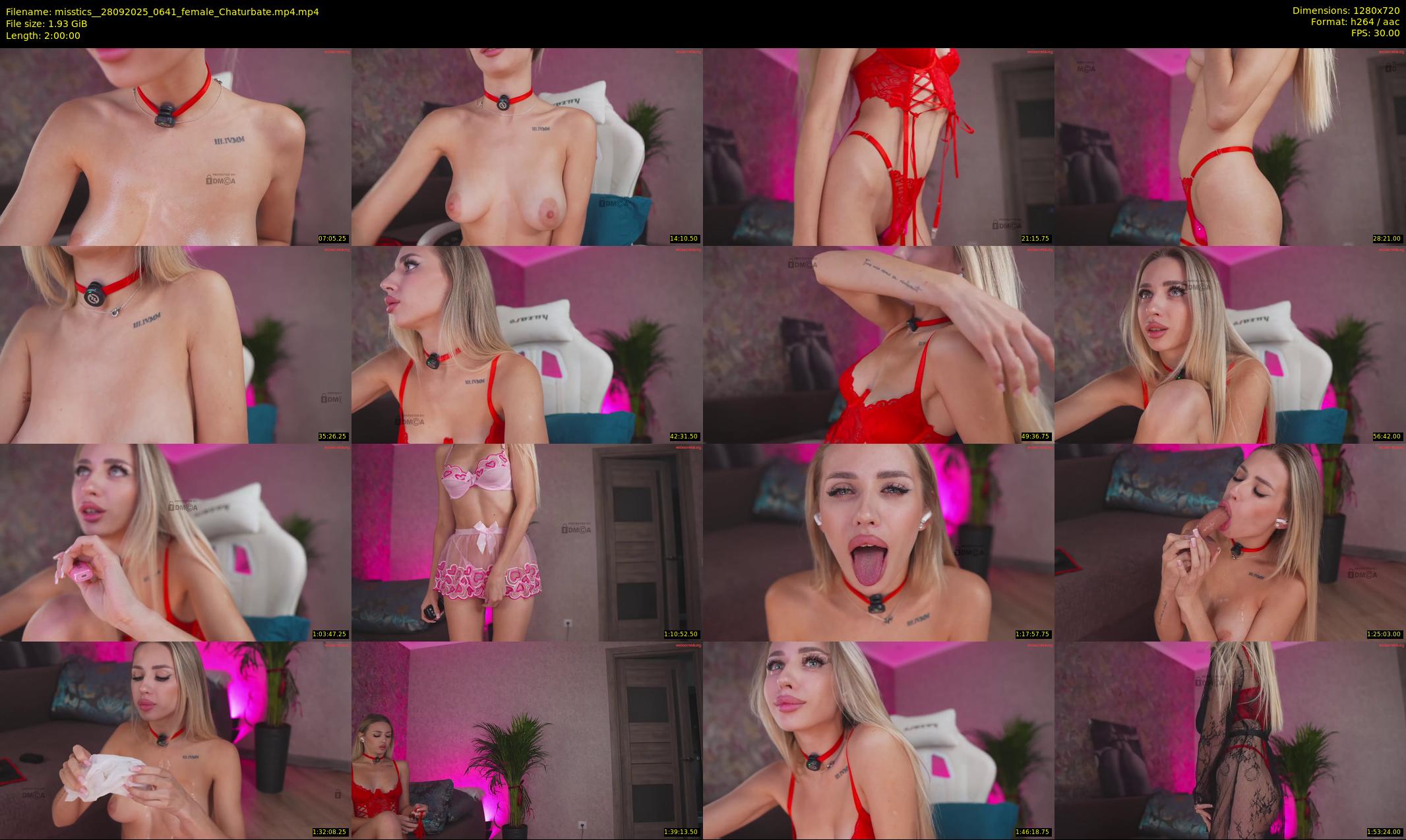 misstics_ — 120 minute Chaturbate female cam show recording, 720p, Sep 28, 2025