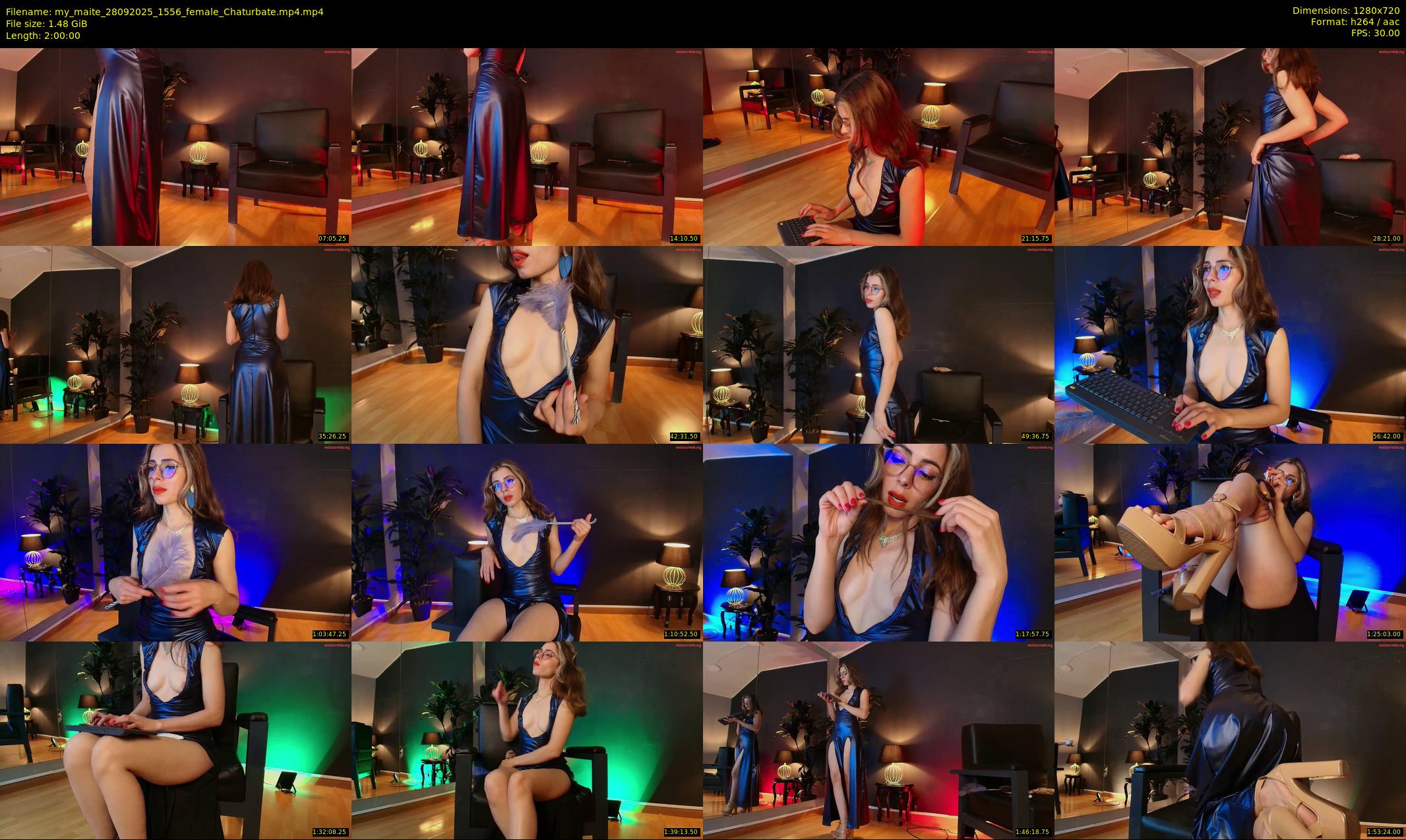 my_maite — 120 minute Chaturbate female cam show recording, 720p, Sep 28, 2025