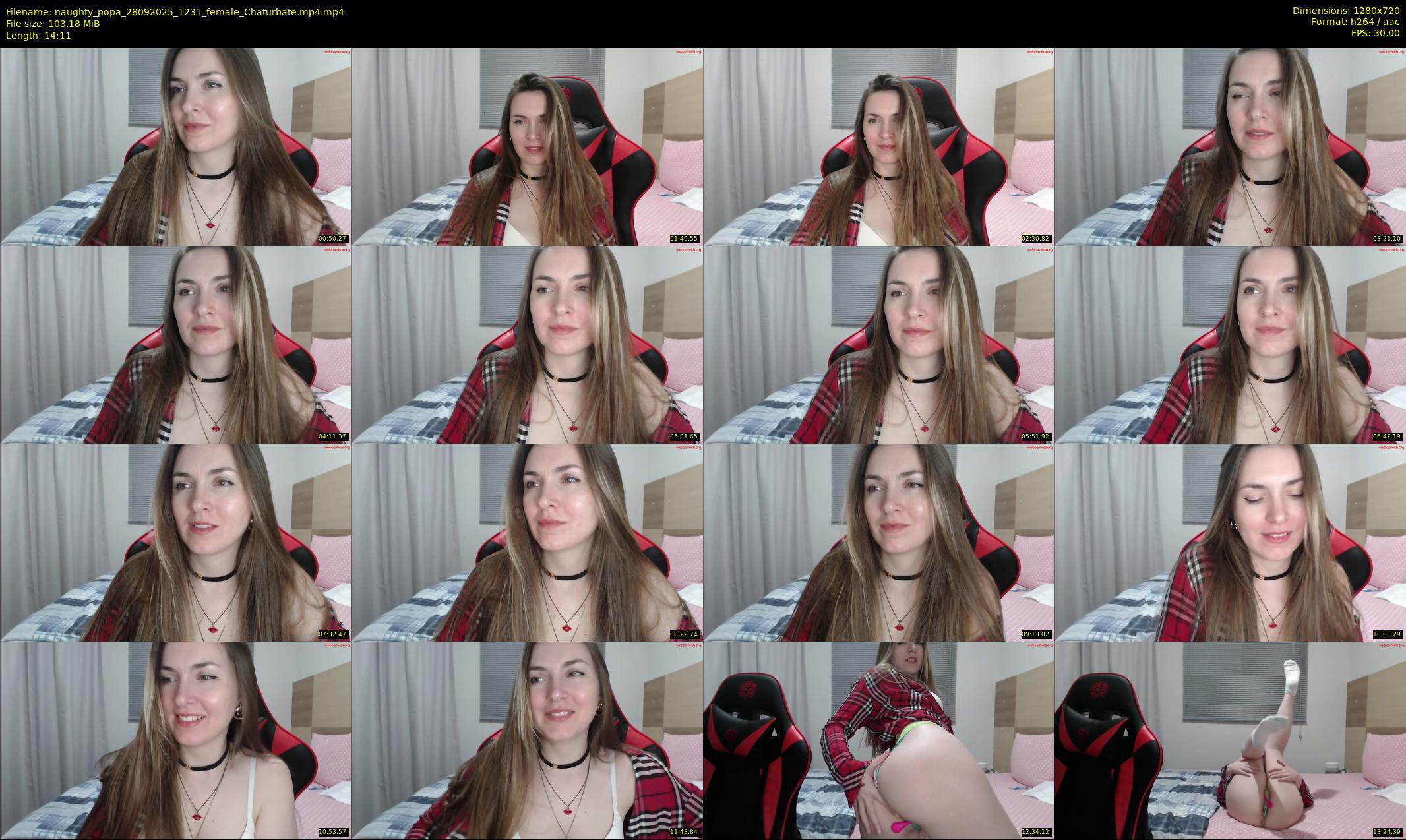 naughty_popa — 15 minute Chaturbate female cam show recording, 720p, Sep 28, 2025