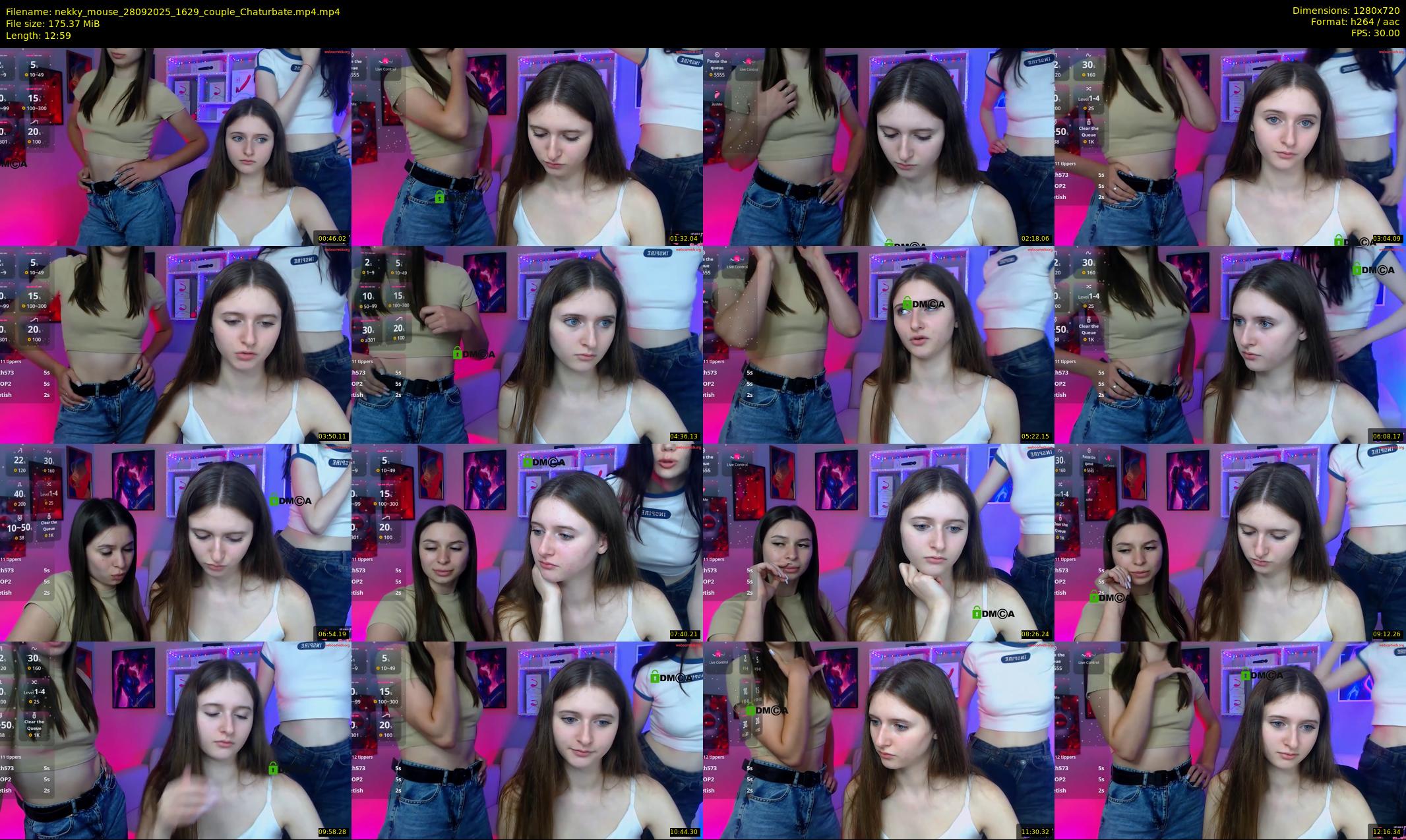 nekky_mouse — 13 minute Chaturbate female cam show recording, 720p, Sep 28, 2025