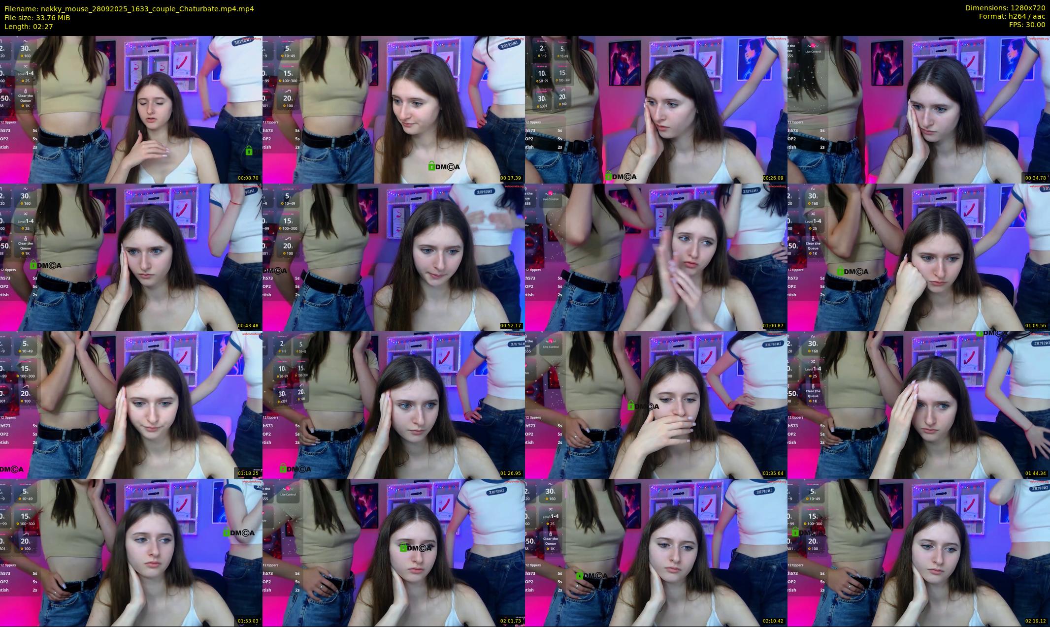 nekky_mouse — 3 minute Chaturbate female cam show recording, 720p, Sep 28, 2025