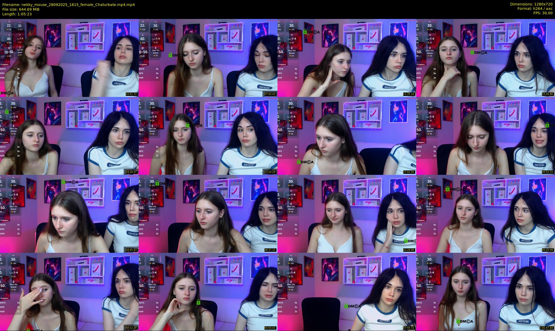 nekky_mouse — 66 minute Chaturbate female cam show recording, 720p, Sep 28, 2025