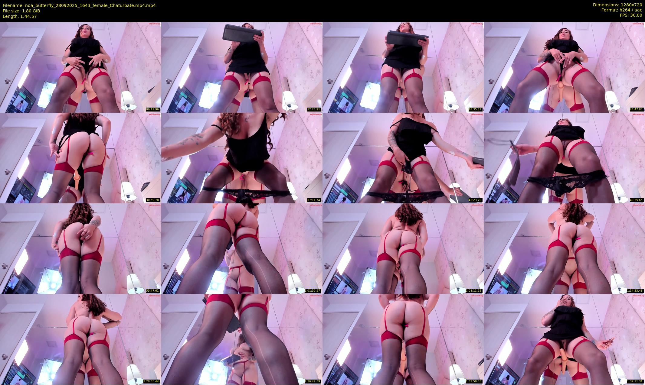 noa_butterfly — 105 minute Chaturbate female cam show recording, 720p, Sep 28, 2025