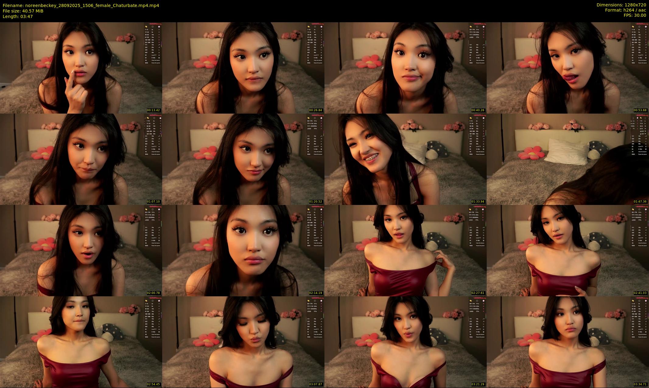 noreenbeckey — 4 minute Chaturbate female cam show recording, 720p, Sep 28, 2025
