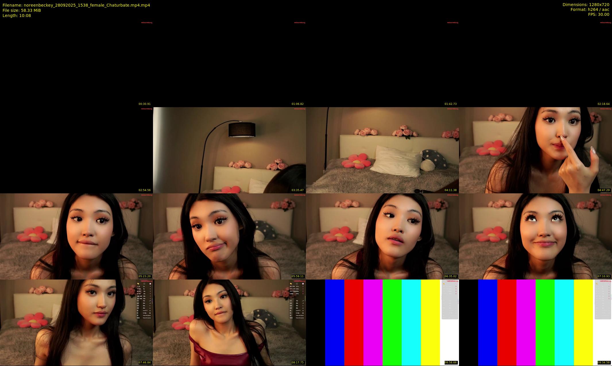 noreenbeckey — 11 minute Chaturbate female cam show recording, 720p, Sep 28, 2025