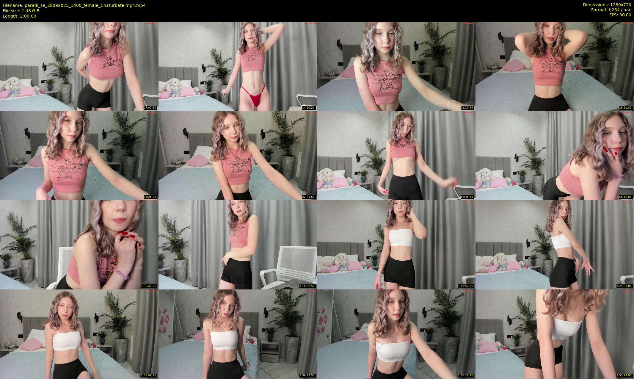paradi_se — 120 minute Chaturbate female cam show recording, 720p, Sep 28, 2025