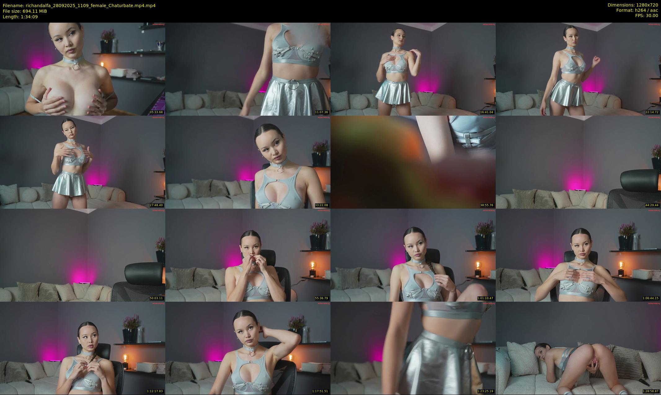 richandalfa — 95 minute Chaturbate couple cam show recording, 720p, Sep 28, 2025