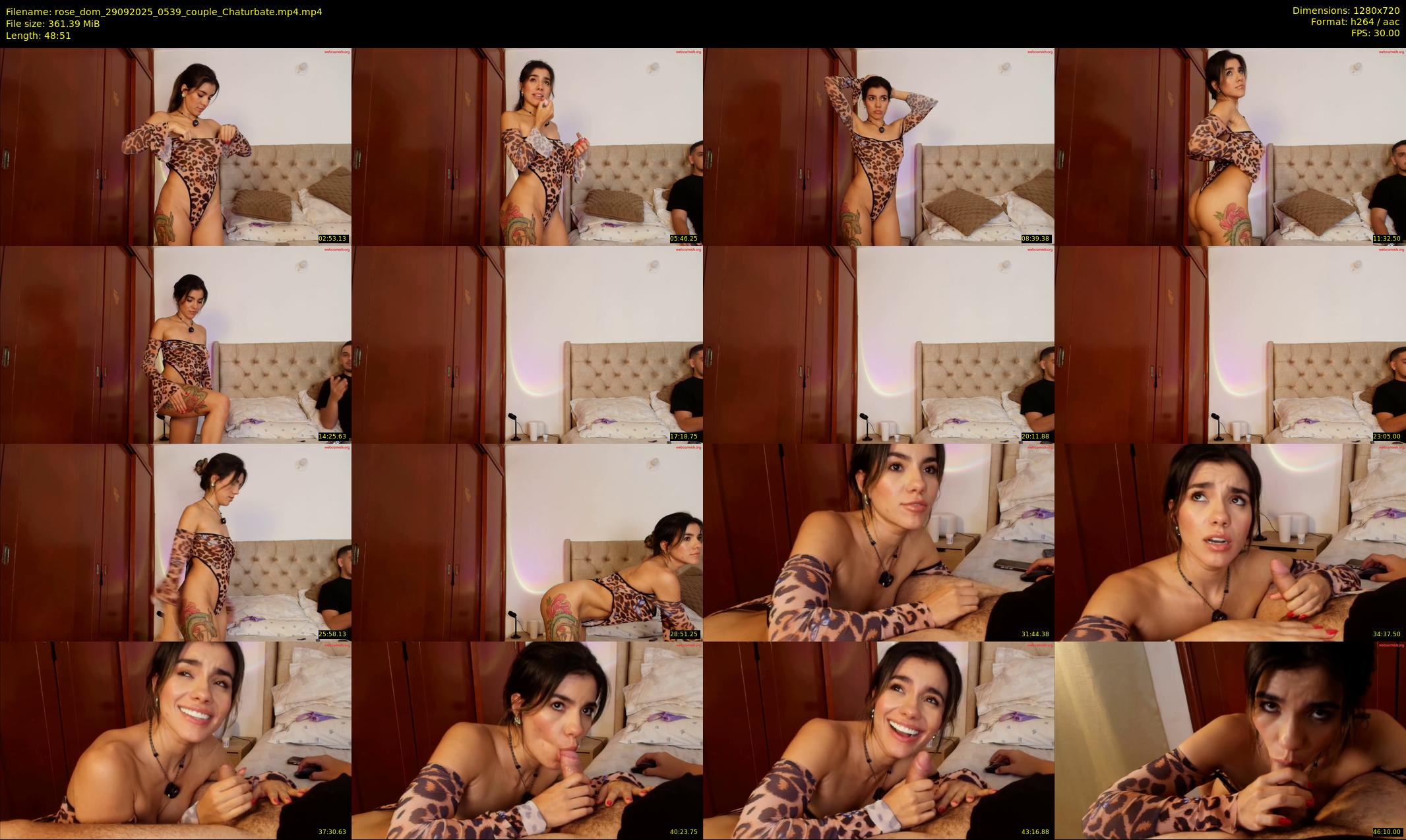 rose_dom — 49 minute Chaturbate couple cam show recording, 720p, Sep 29, 2025