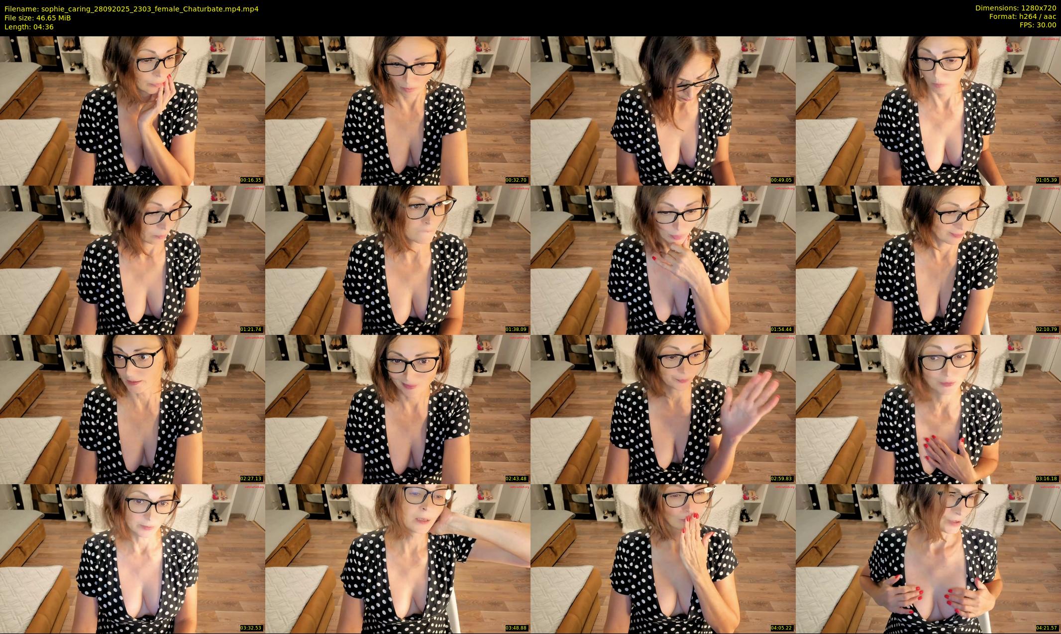 sophie_caring — 5 minute Chaturbate female cam show recording, 720p, Sep 28, 2025