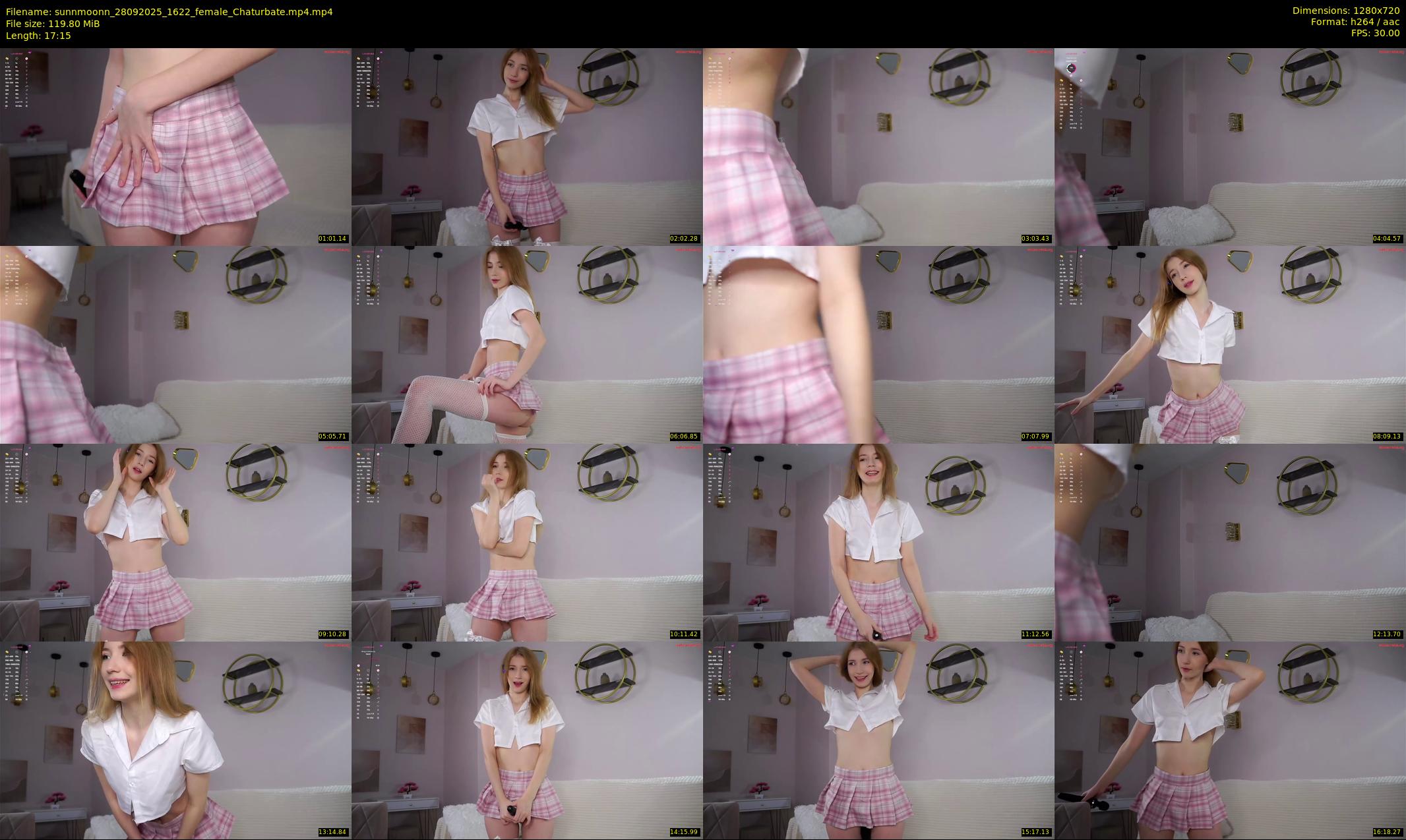 sunnmoonn — 18 minute Chaturbate female cam show recording, 720p, Sep 28, 2025