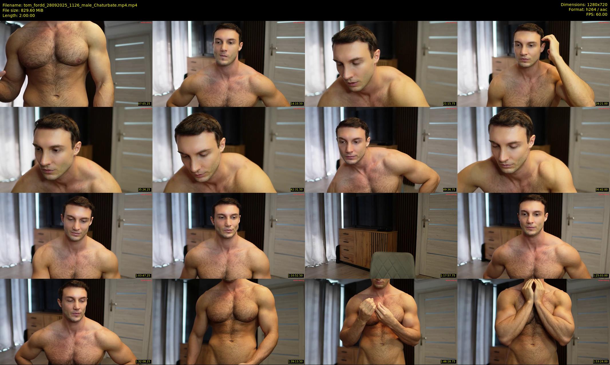 tom_fordd — 120 minute Chaturbate male cam show recording, 720p, Sep 28, 2025