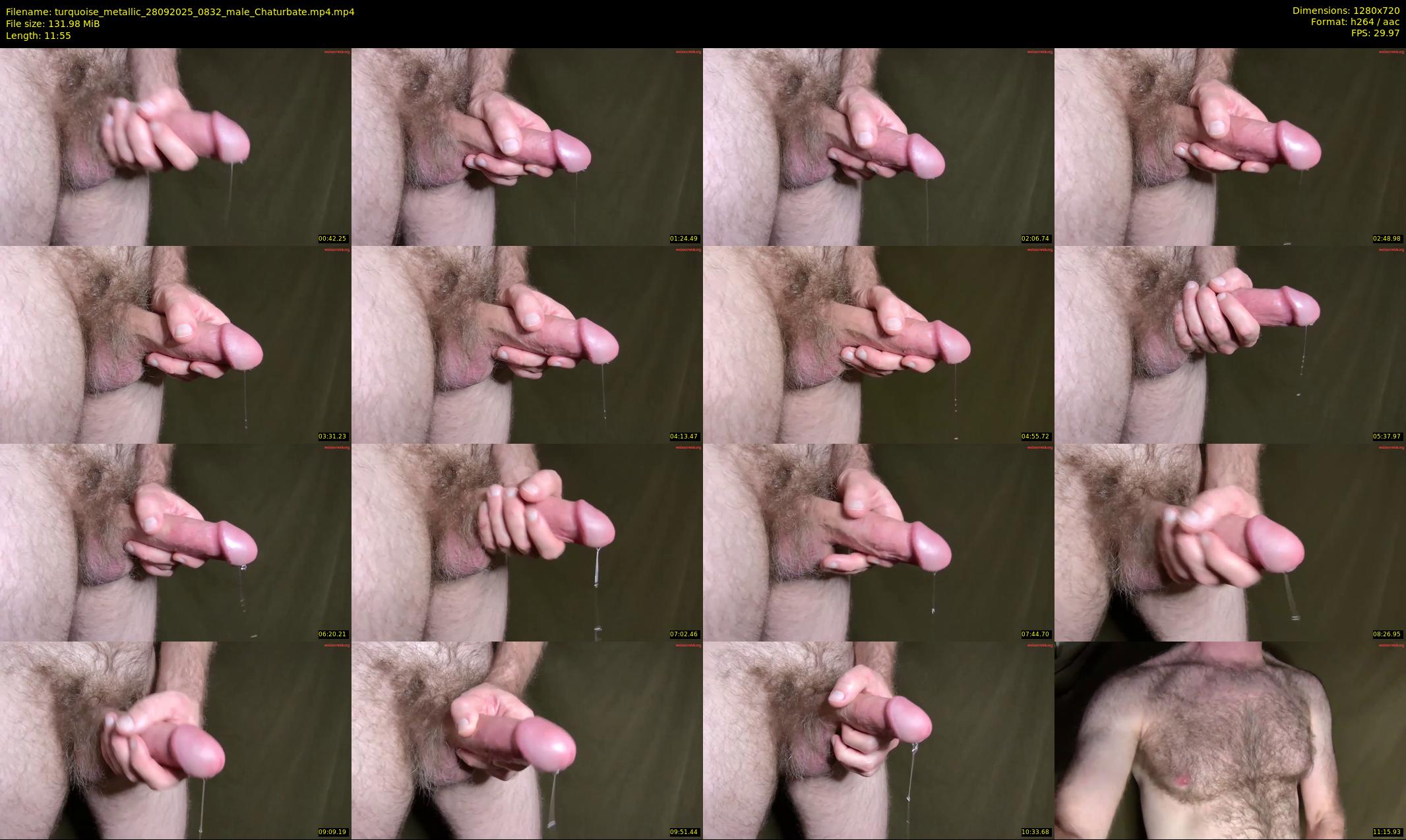 turquoise_metallic — 12 minute Chaturbate male cam show recording, 720p, Sep 28, 2025