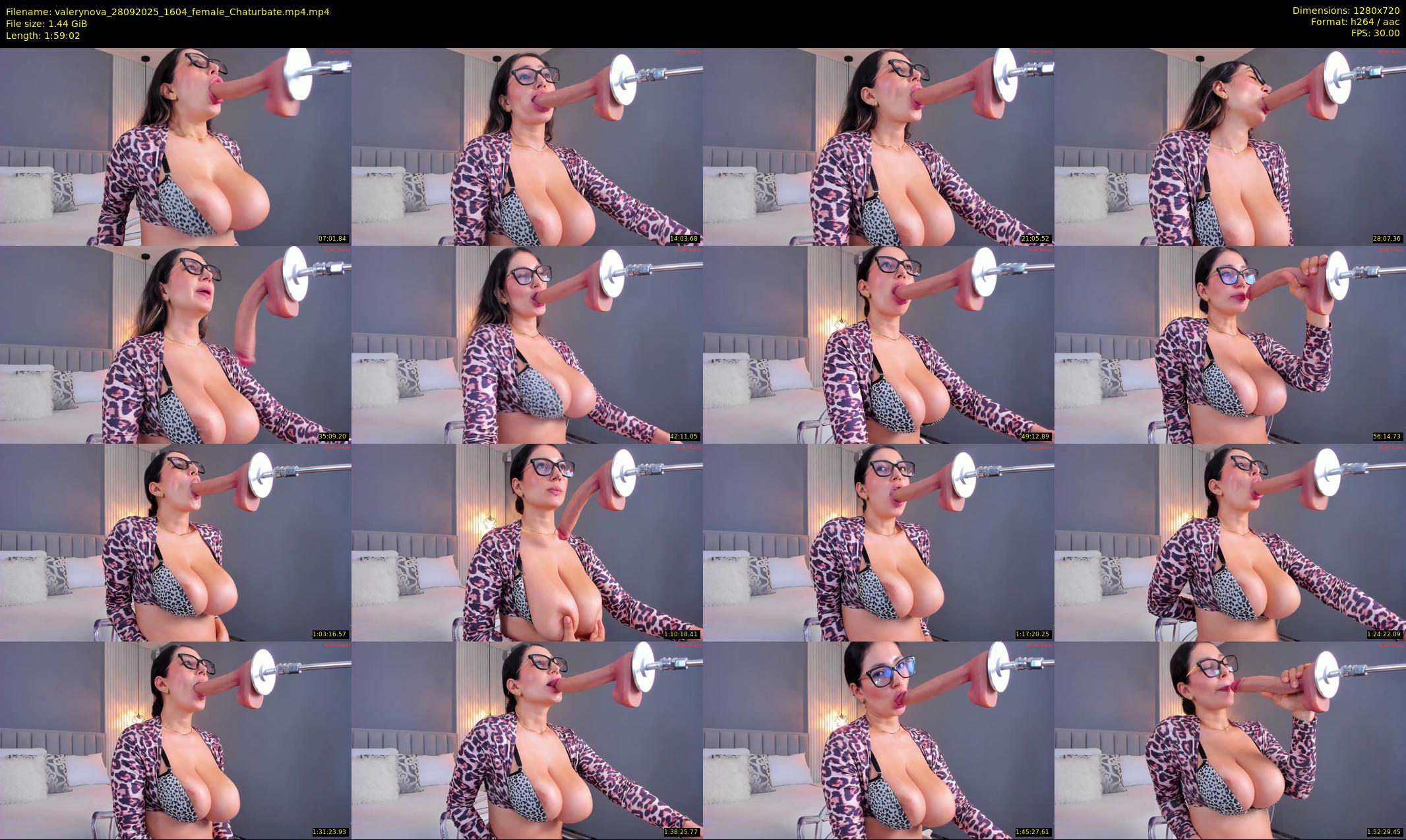 valerynova — 120 minute Chaturbate female cam show recording, 720p, Sep 28, 2025