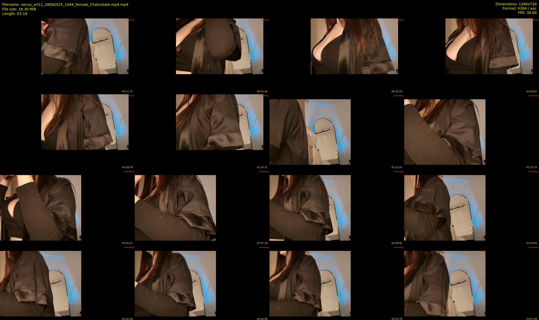 venus_art11 — 4 minute Chaturbate female cam show recording, 720p, Sep 28, 2025