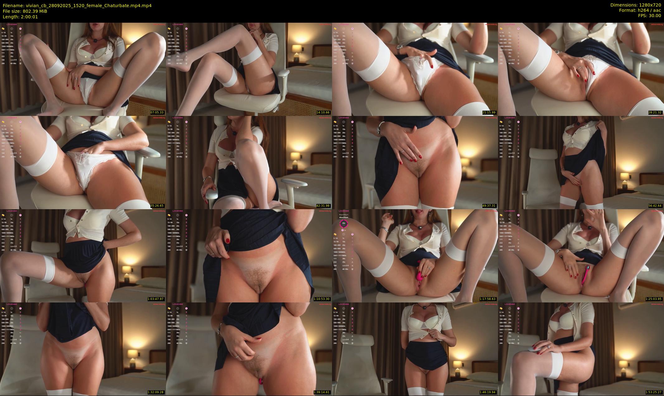 vivian_cb — 121 minute Chaturbate female cam show recording, 720p, Sep 28, 2025