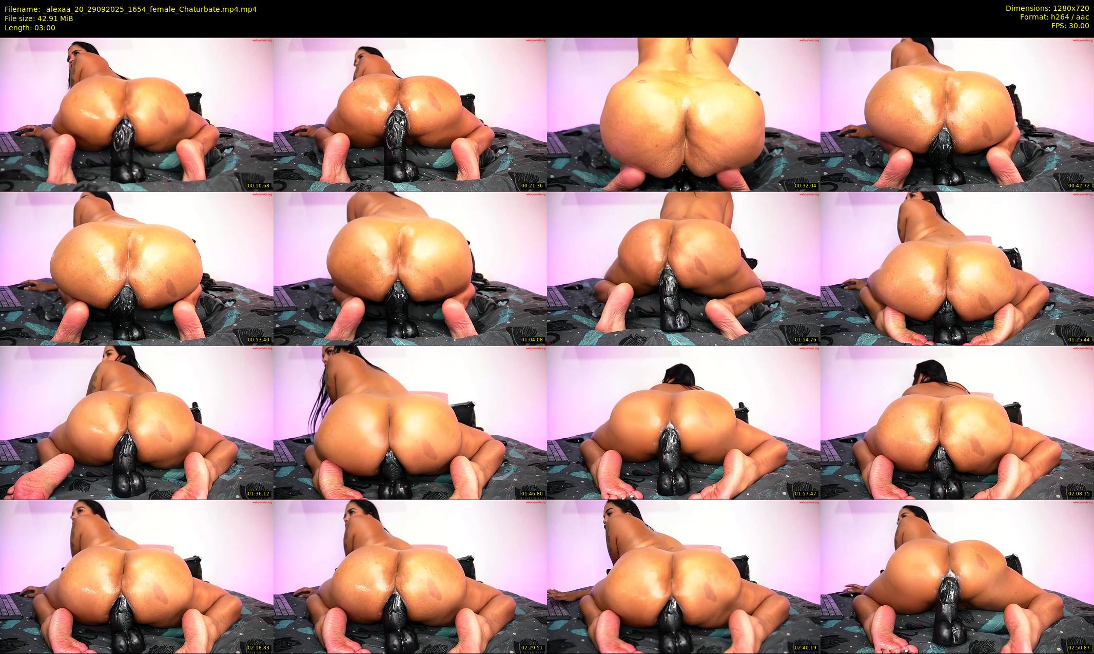 _alexaa_20 — 3 minute Chaturbate female cam show recording, 720p, Sep 29, 2025