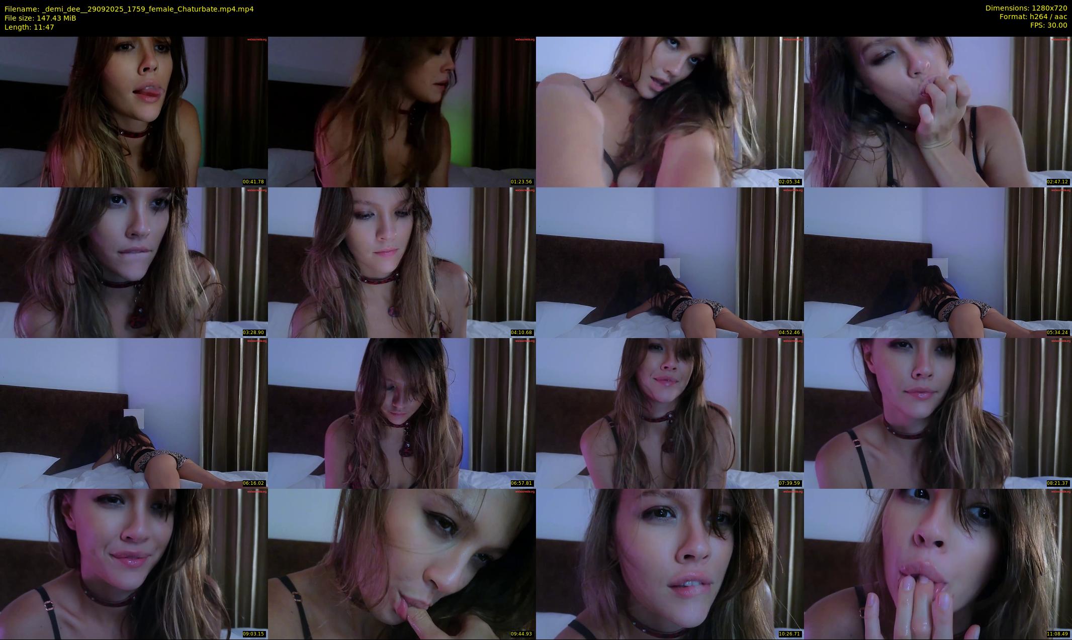 _demi_dee_ — 12 minute Chaturbate female cam show recording, 720p, Sep 29, 2025
