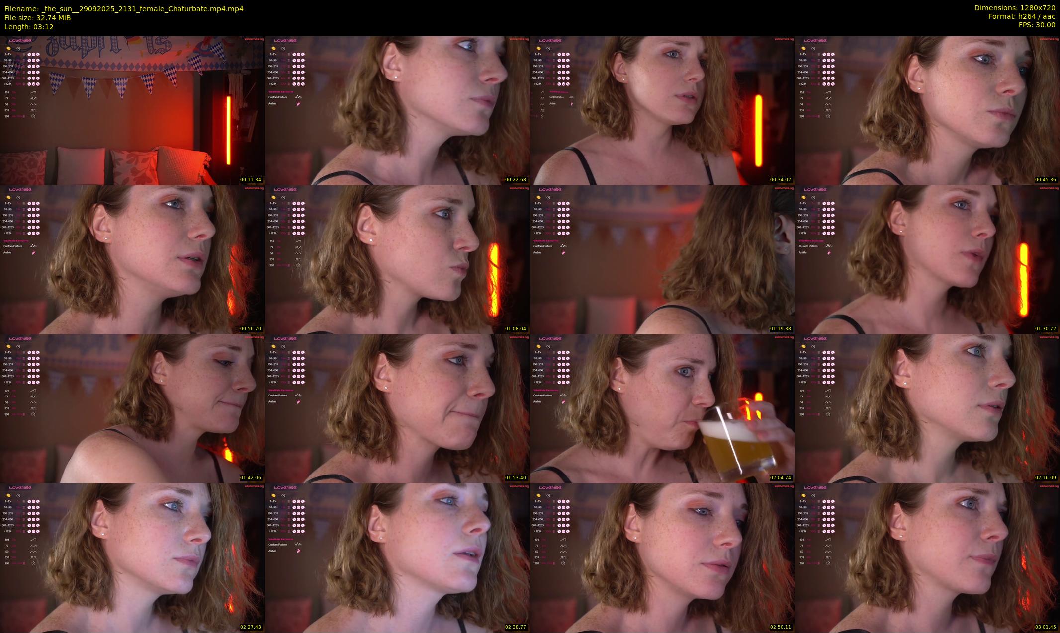 _the_sun_ — 4 minute Chaturbate female cam show recording, 720p, Sep 29, 2025