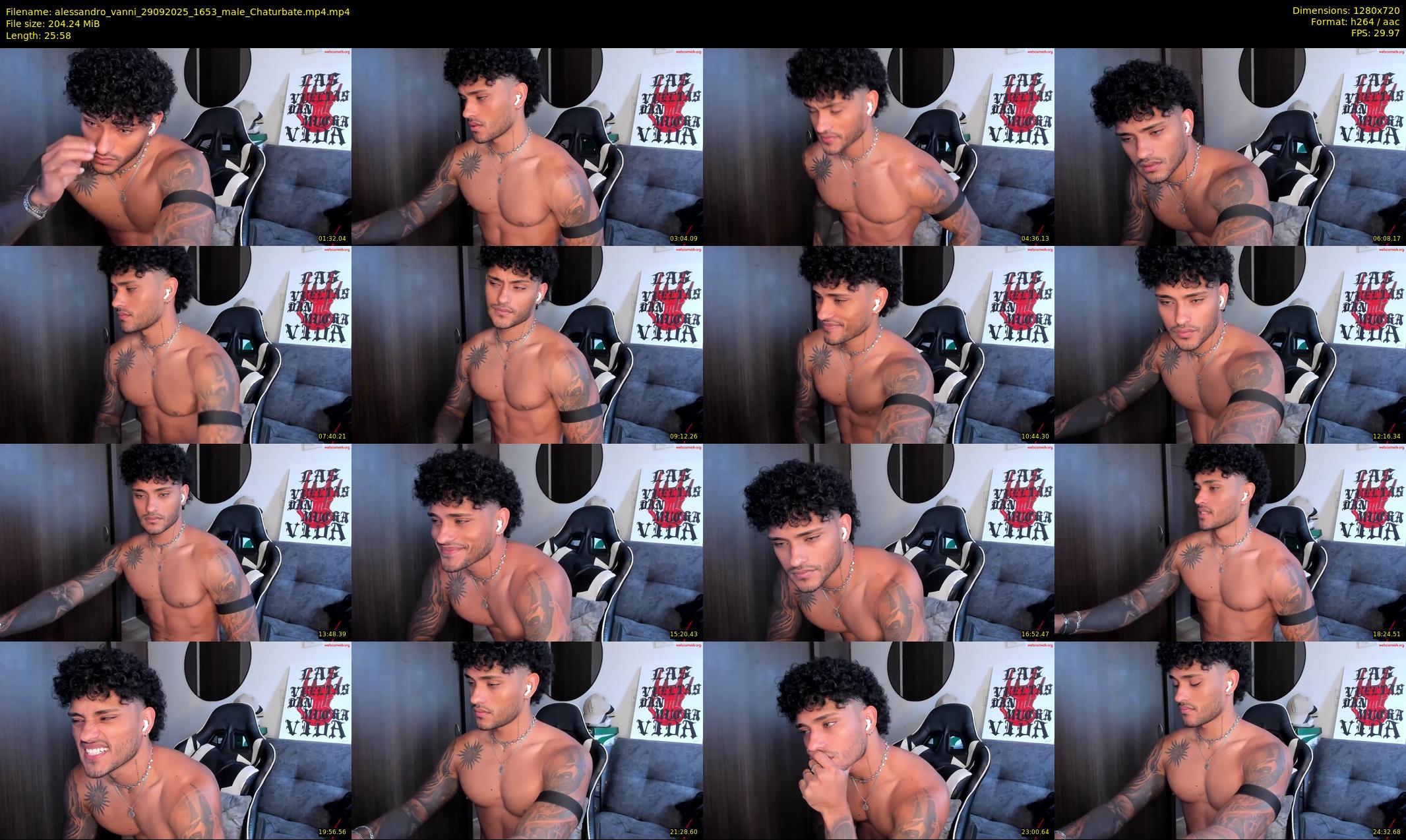 alessandro_vanni — 26 minute Chaturbate male cam show recording, 720p, Sep 29, 2025