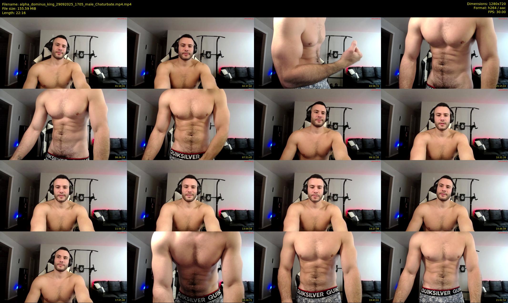 alpha_dominus_king — 23 minute Chaturbate male cam show recording, 720p, Sep 29, 2025