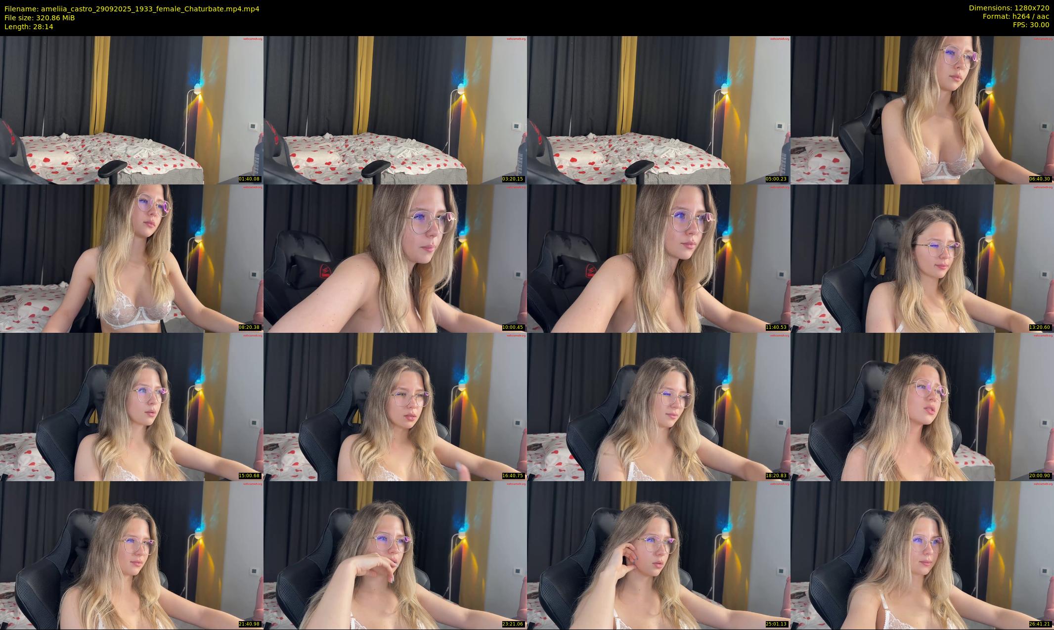 ameliia_castro — 29 minute Chaturbate female cam show recording, 720p, Sep 29, 2025