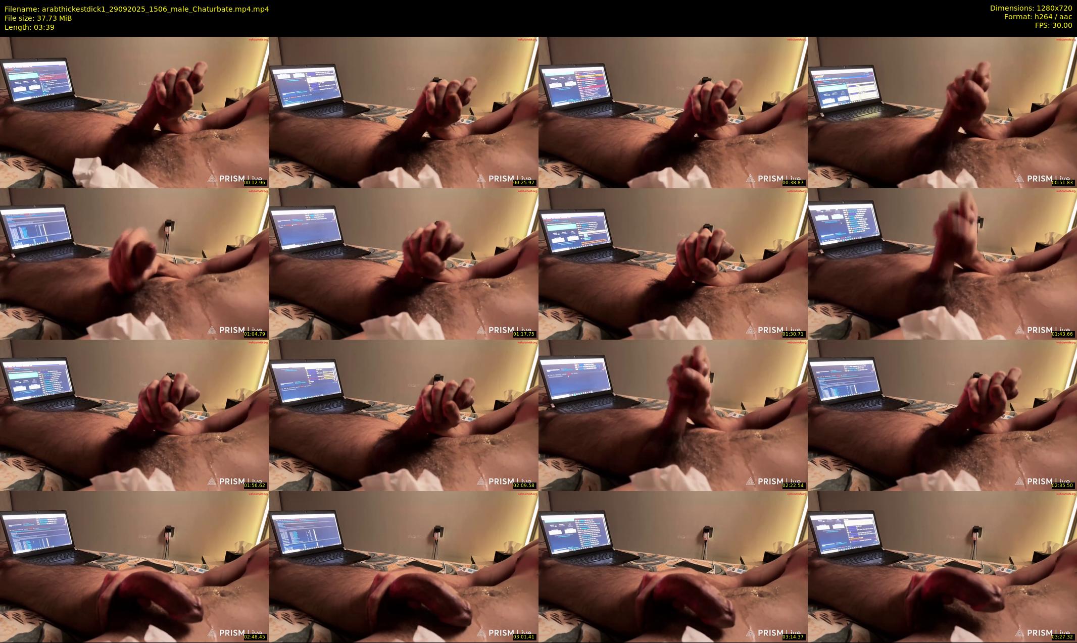 arabthickestdick1 — 4 minute Chaturbate couple cam show recording, 720p, Sep 29, 2025