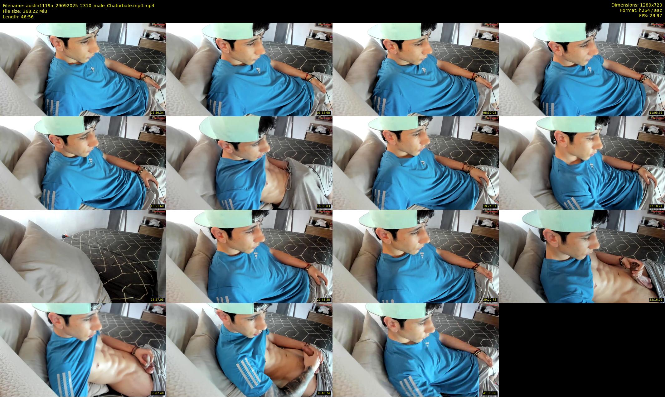 austin1119a — 47 minute Chaturbate male cam show recording, 720p, Sep 29, 2025