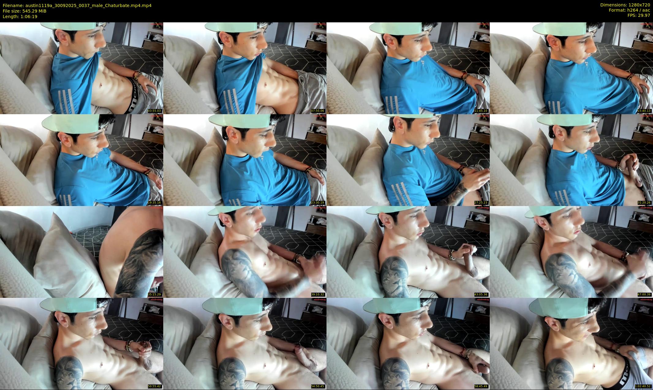 austin1119a — 67 minute Chaturbate male cam show recording, 720p, Sep 30, 2025