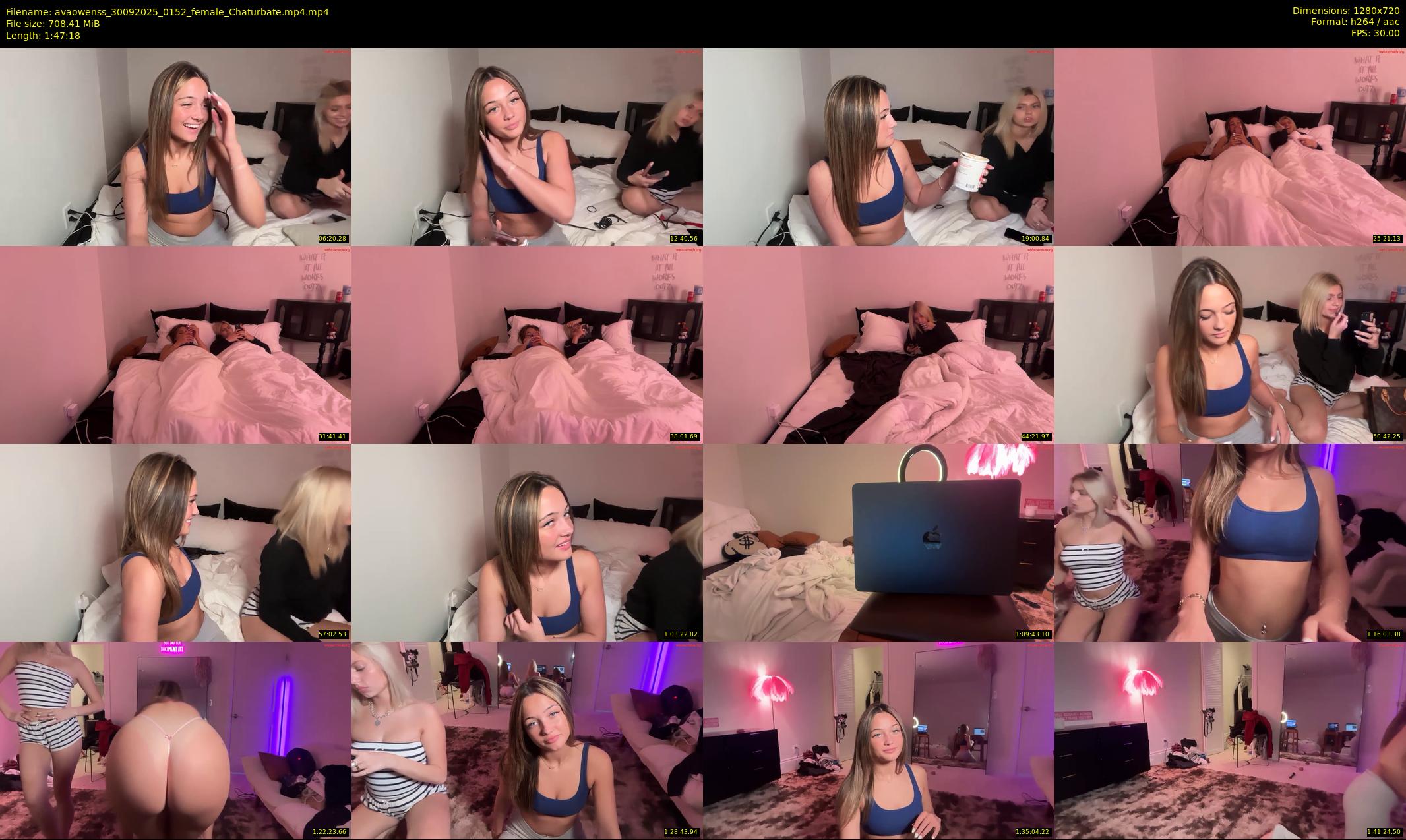 avaowenss — 108 minute Chaturbate female cam show recording, 720p, Sep 30, 2025