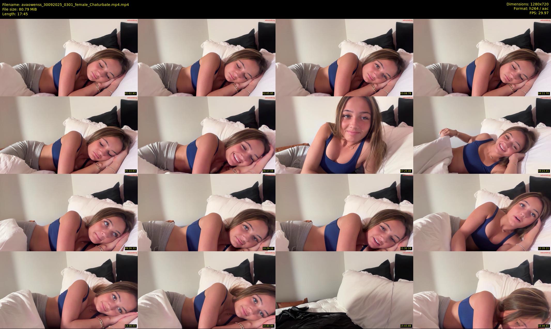 avaowenss — 18 minute Chaturbate female cam show recording, 720p, Sep 30, 2025