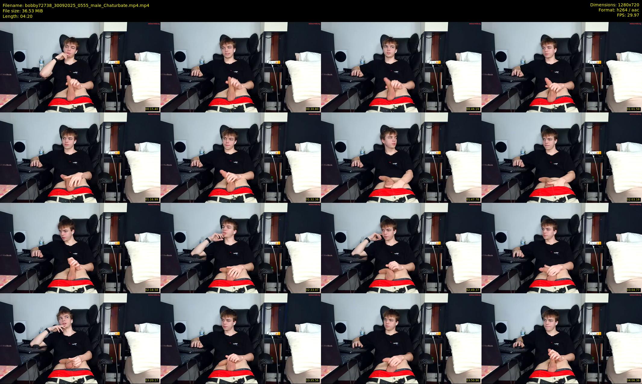 bobby72738 — 5 minute Chaturbate male cam show recording, 720p, Sep 30, 2025