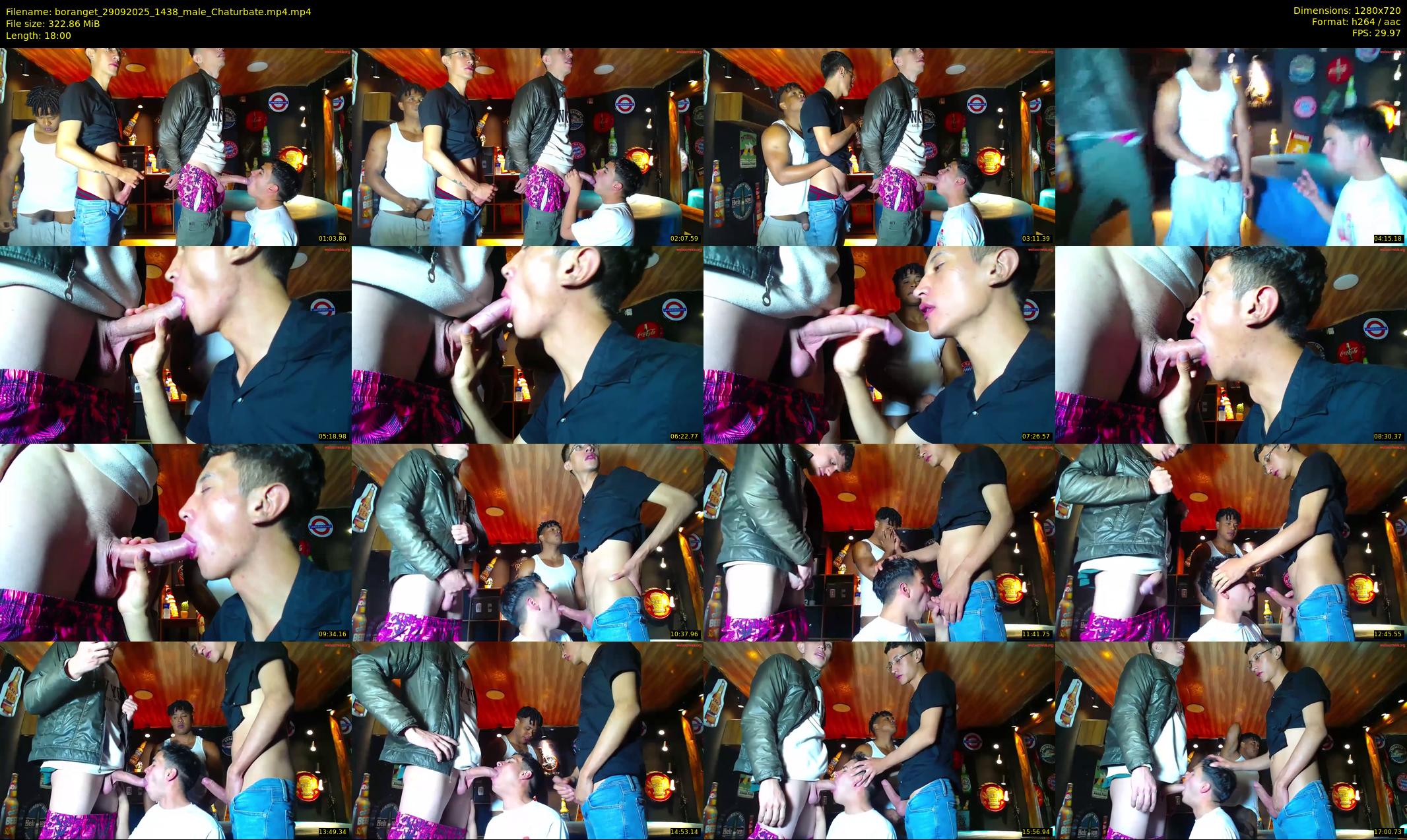 boranget — 18 minute Chaturbate male cam show recording, 720p, Sep 29, 2025
