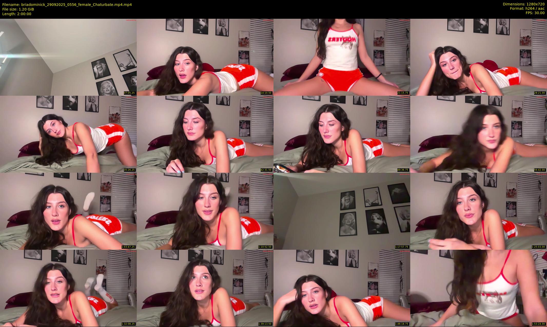 briadominick — 120 minute Chaturbate couple cam show recording, 720p, Sep 29, 2025