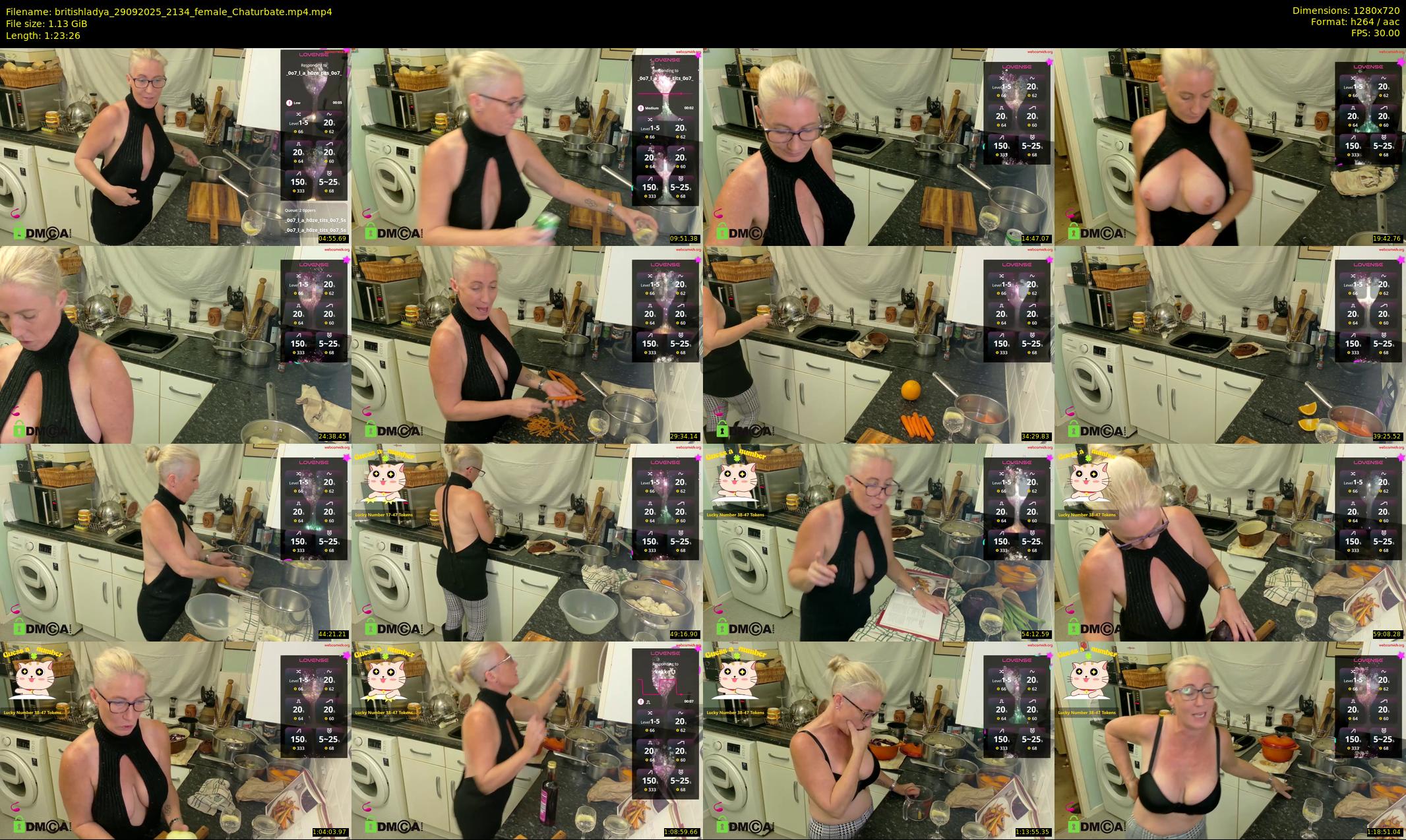 britishladya — 84 minute Chaturbate female cam show recording, 720p, Sep 29, 2025