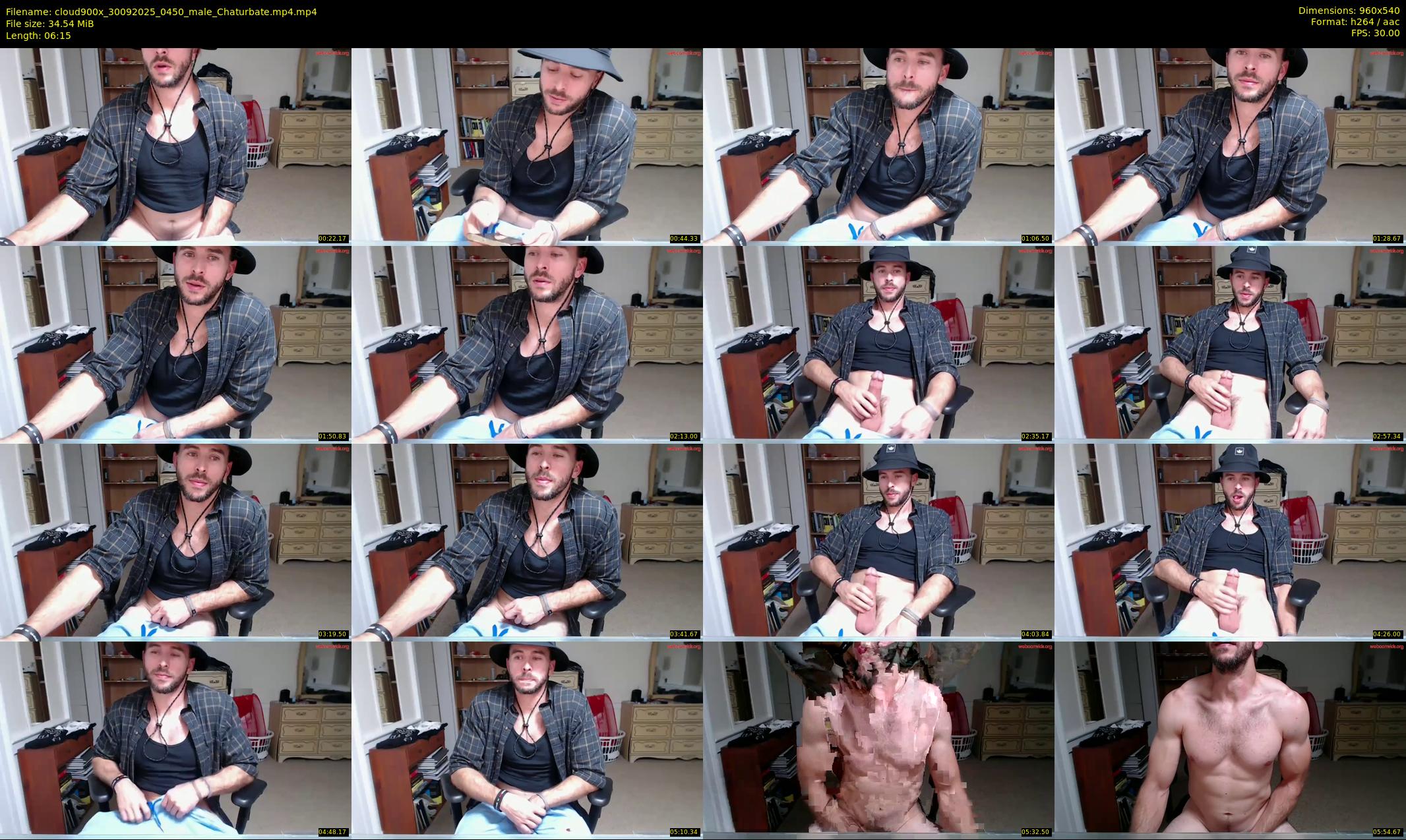 cloud900x — 7 minute Chaturbate male cam show recording, 480p, Sep 30, 2025