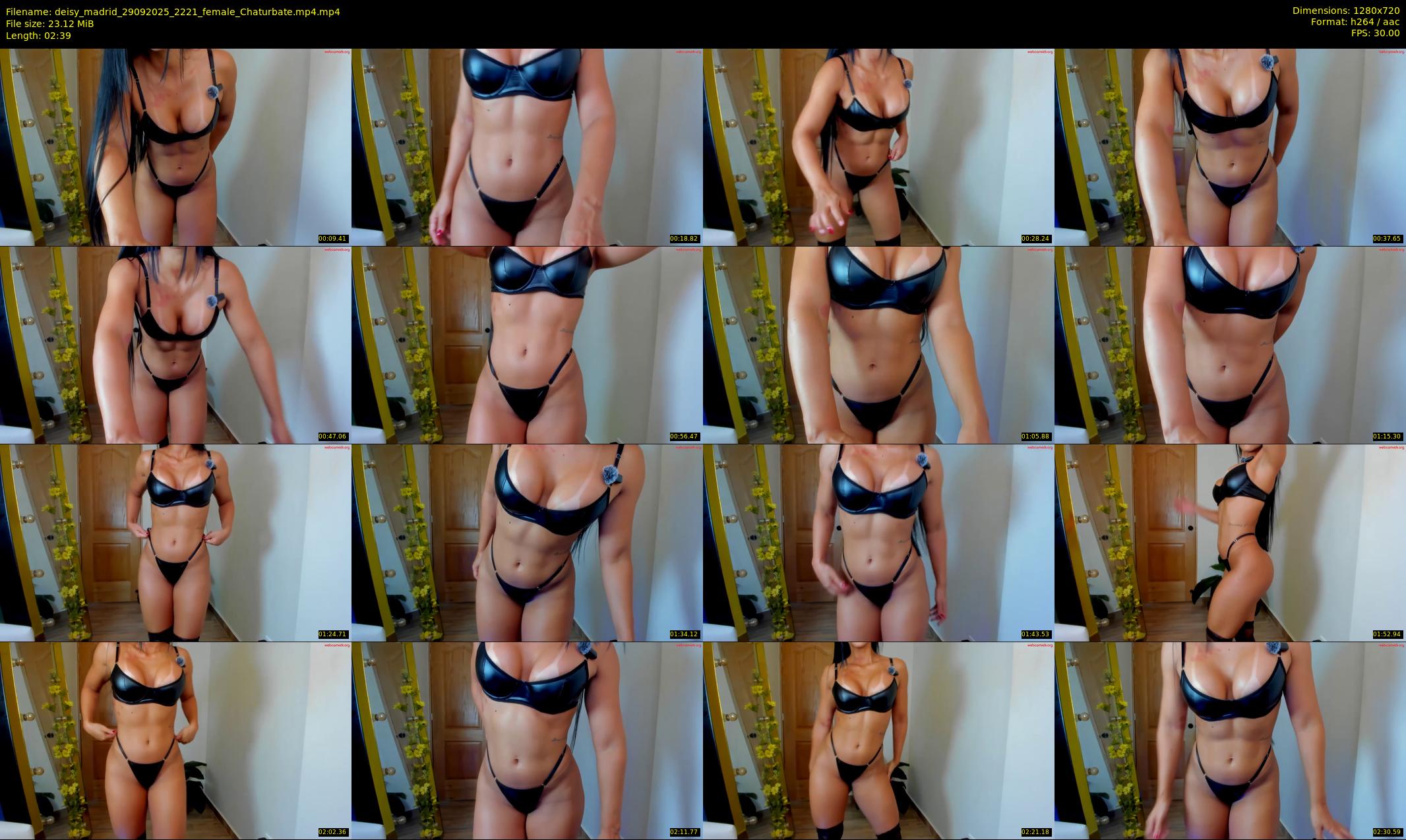 deisy_madrid — 3 minute Chaturbate female cam show recording, 720p, Sep 29, 2025