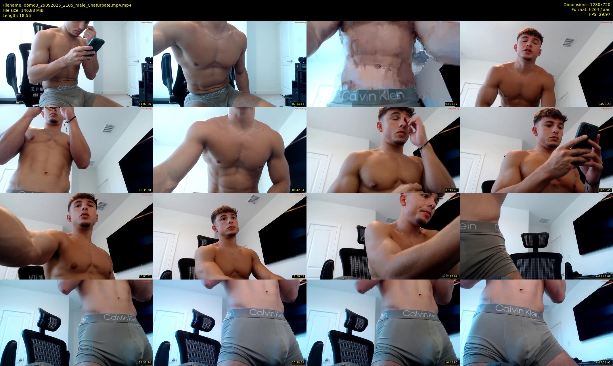 domd3 — 19 minute Chaturbate male cam show recording, 720p, Sep 29, 2025