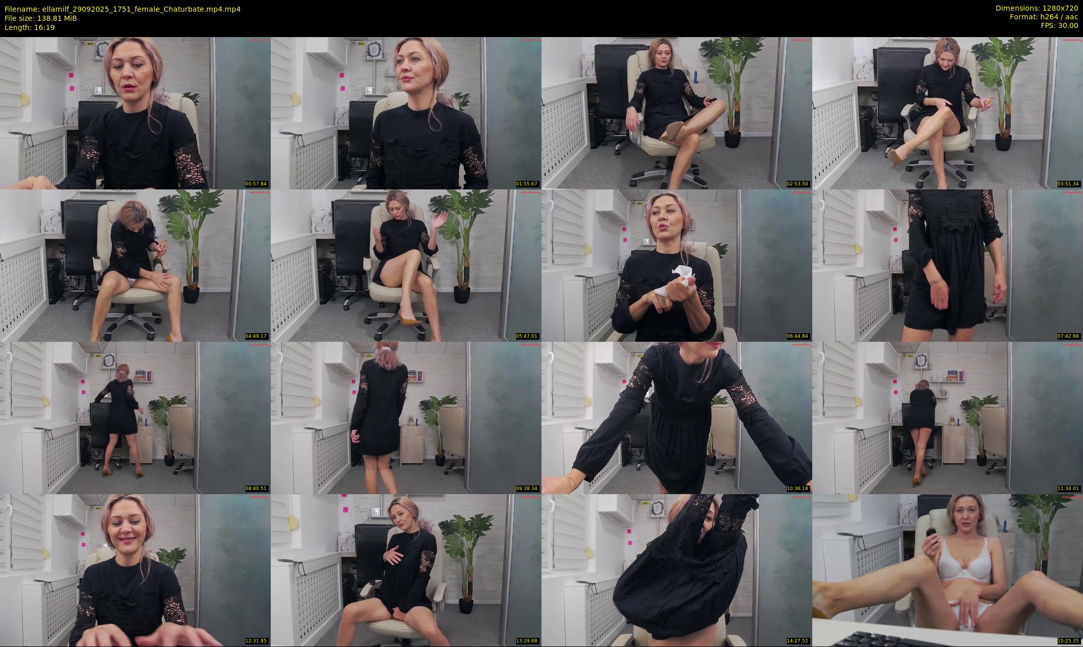 ellamilf — 17 minute Chaturbate female cam show recording, 720p, Sep 29, 2025