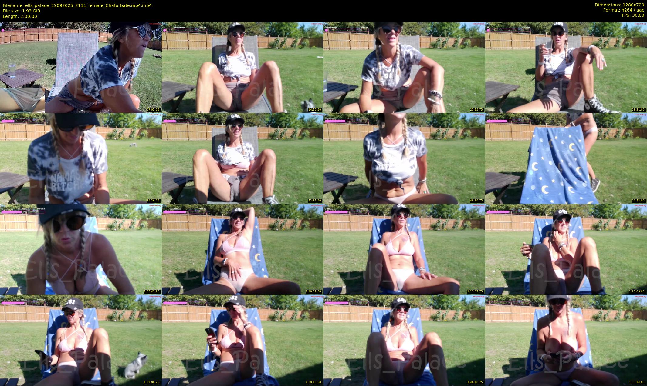 ells_palace — 120 minute Chaturbate female cam show recording, 720p, Sep 29, 2025