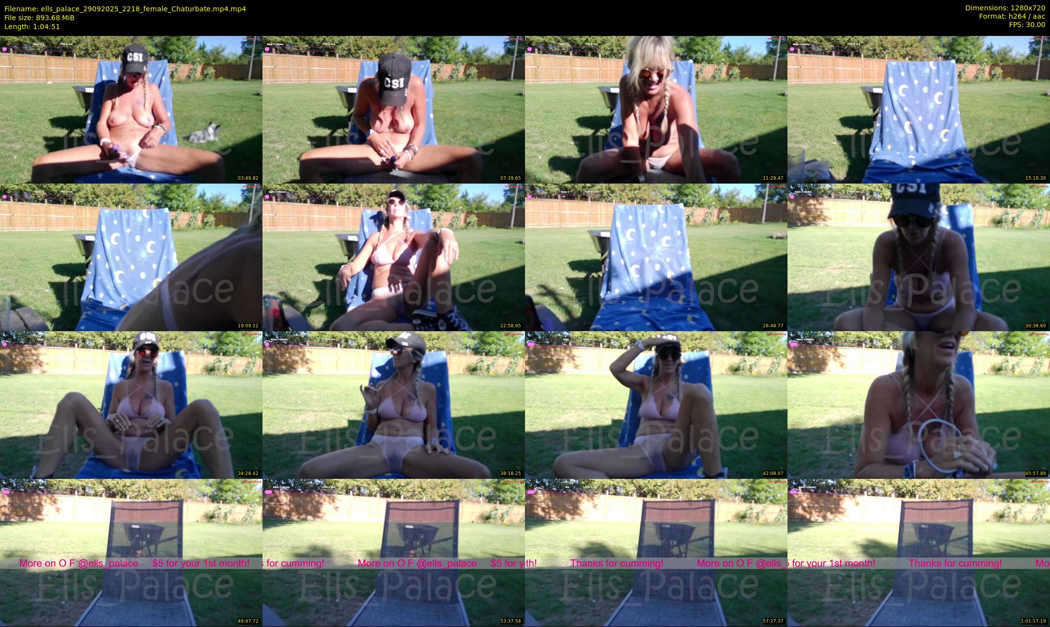 ells_palace — 65 minute Chaturbate female cam show recording, 720p, Sep 29, 2025