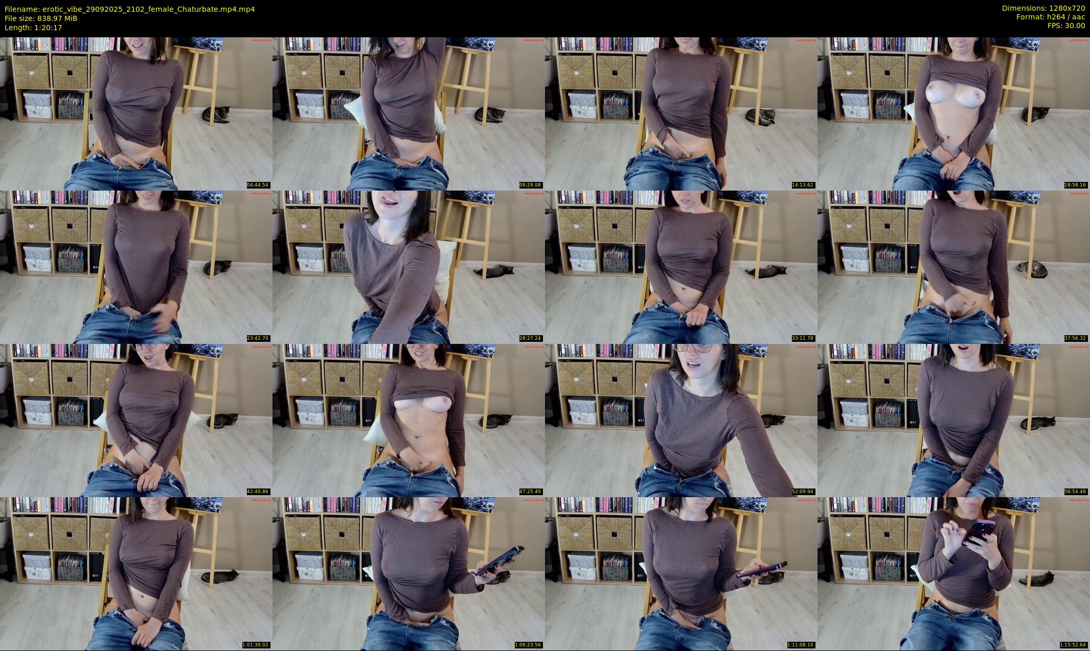 erotic_vibe — 81 minute Chaturbate female cam show recording, 720p, Sep 29, 2025