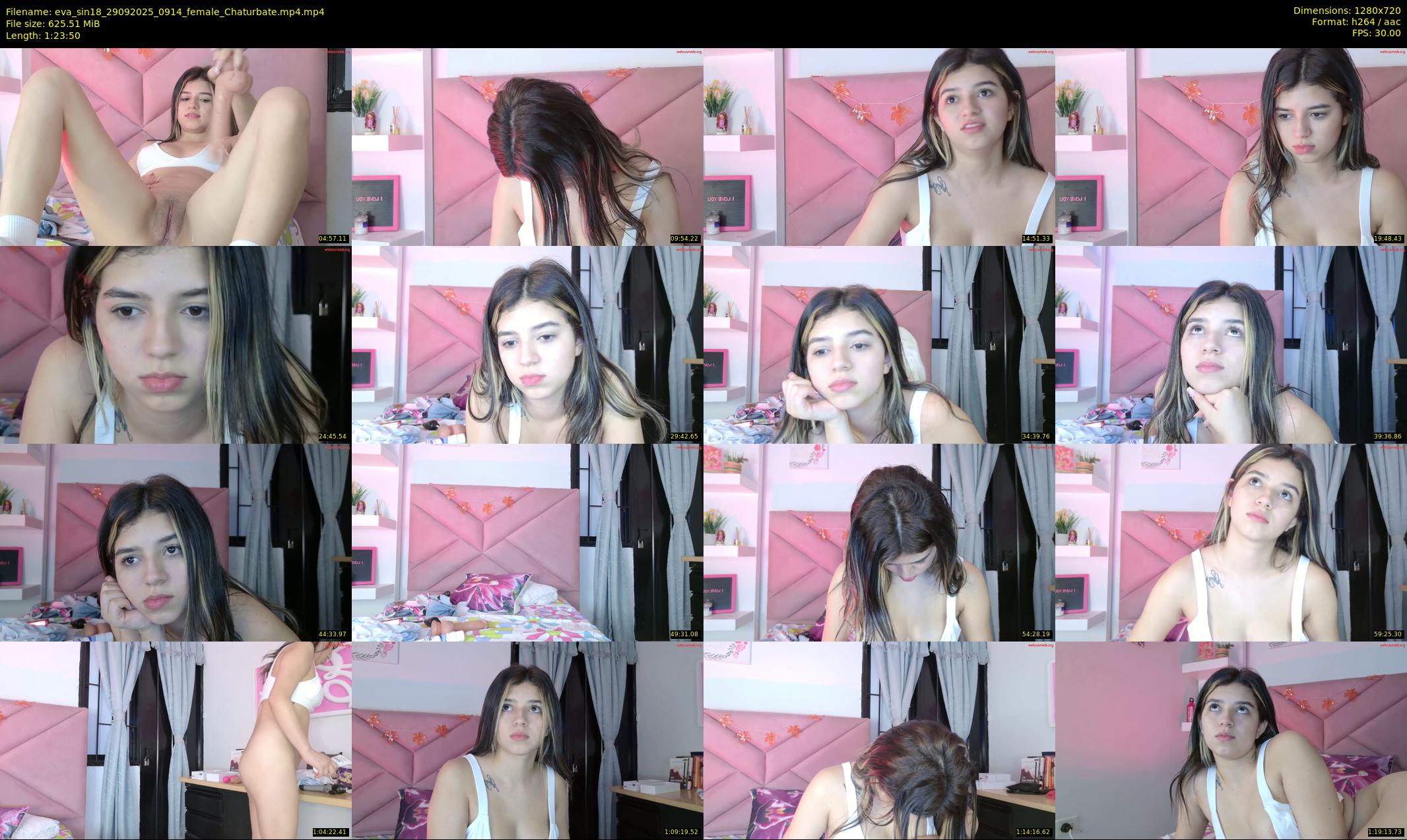 eva_sin18 — 84 minute Chaturbate female cam show recording, 720p, Sep 29, 2025