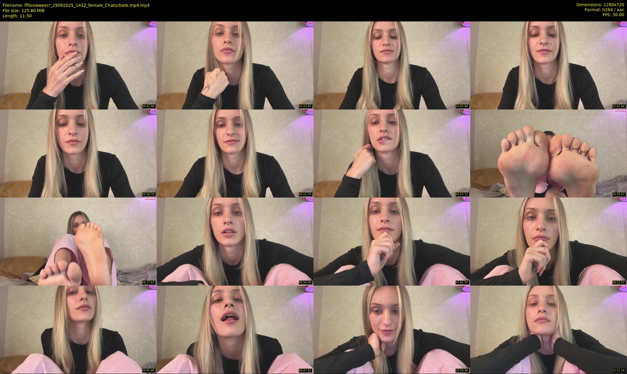 fflloowweerr — 12 minute Chaturbate couple cam show recording, 720p, Sep 29, 2025