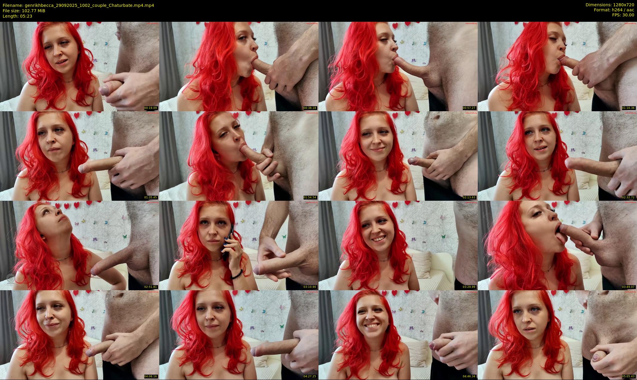 genrikhbecca — 6 minute Chaturbate couple cam show recording, 720p, Sep 29, 2025